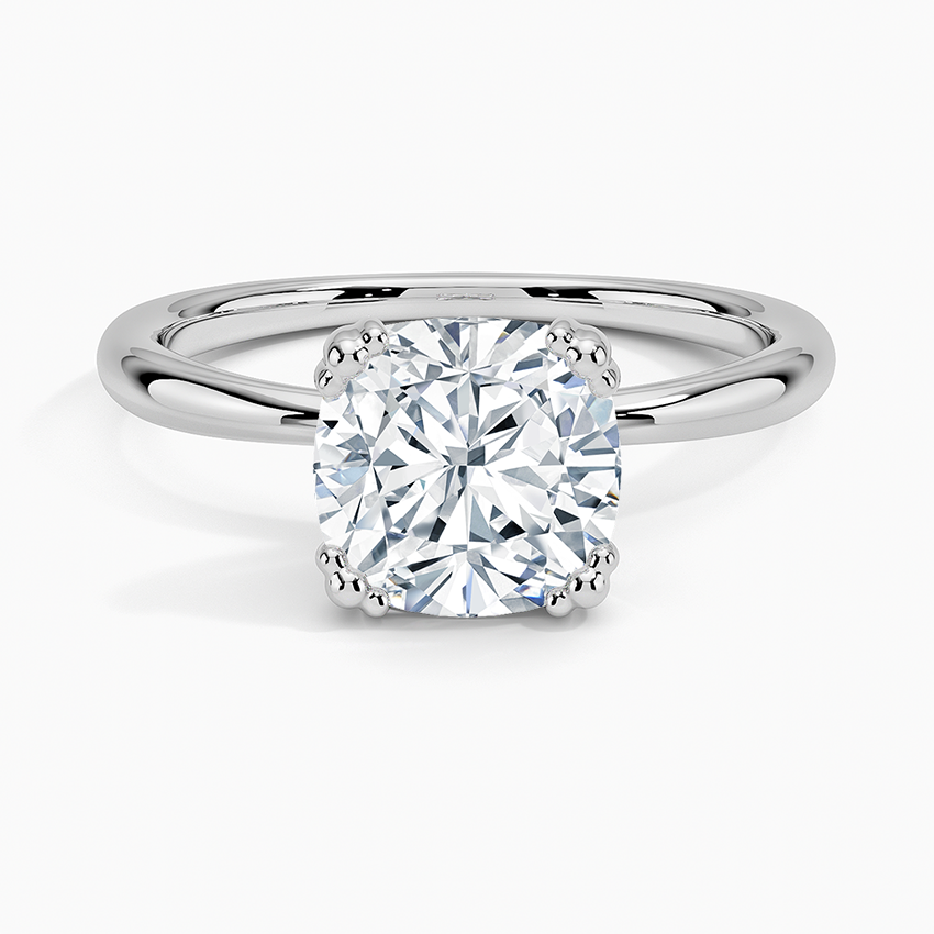 Freesia Triple-Prong Solitaire Engagement Ring