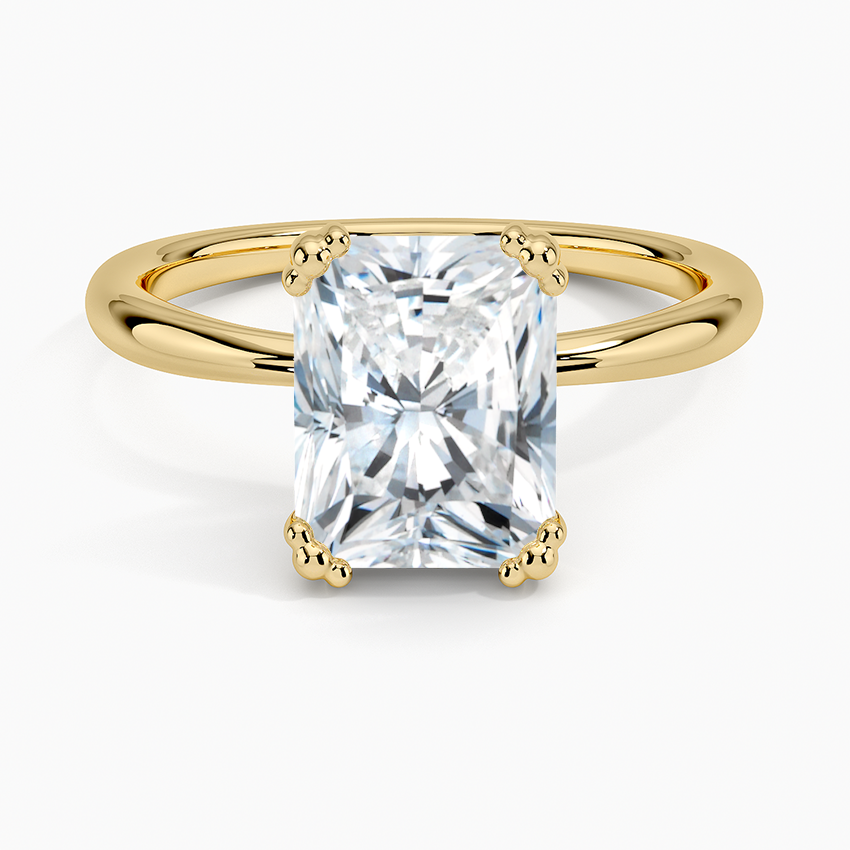Freesia Triple-Prong Solitaire Engagement Ring