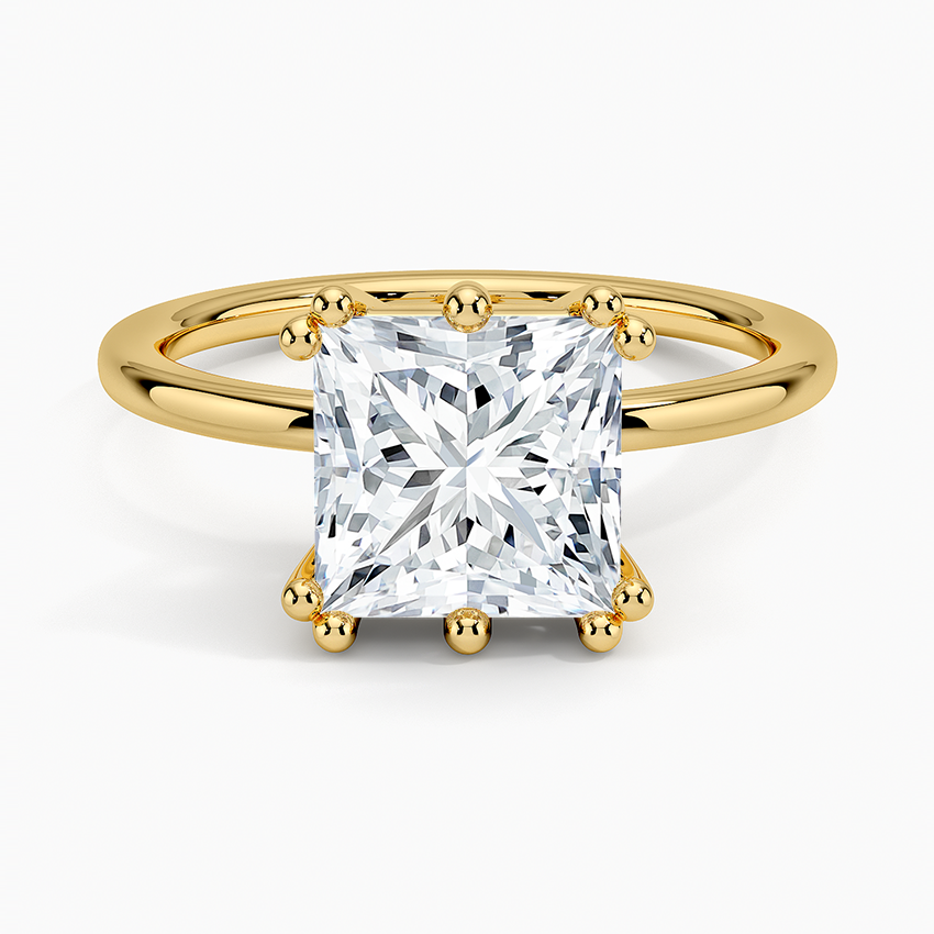 Kalina Hidden Halo Diamond Engagement Ring