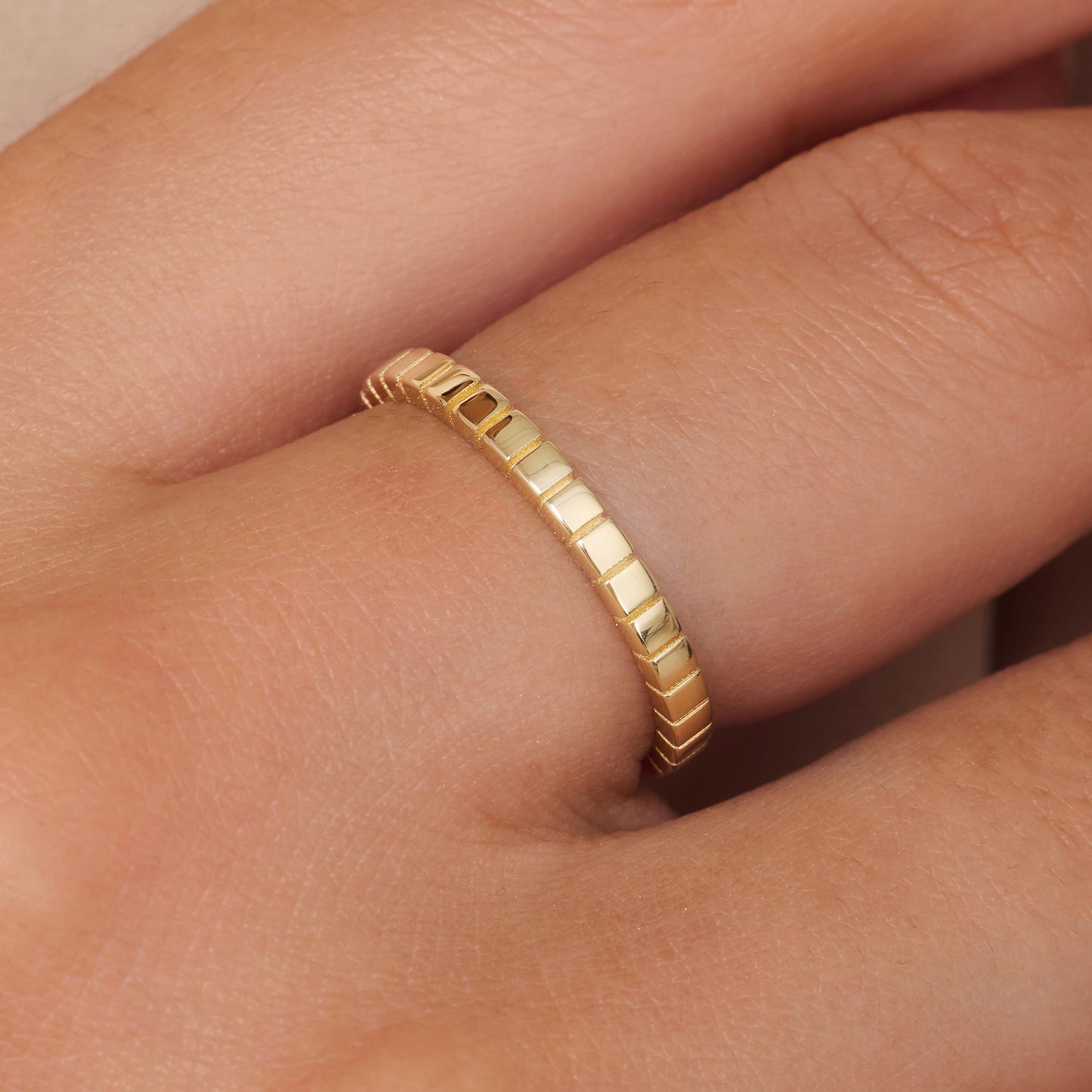 Facet Stacker Ring