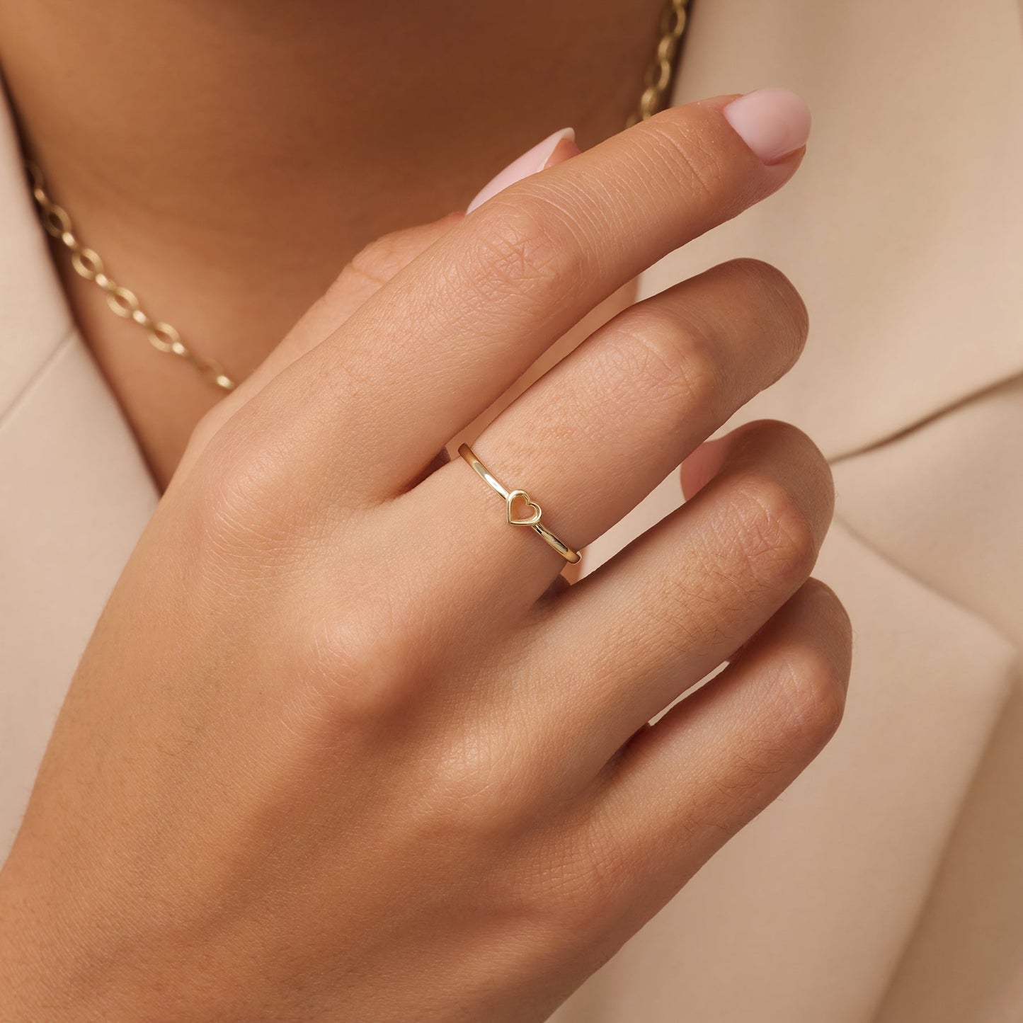 Open Heart Ring