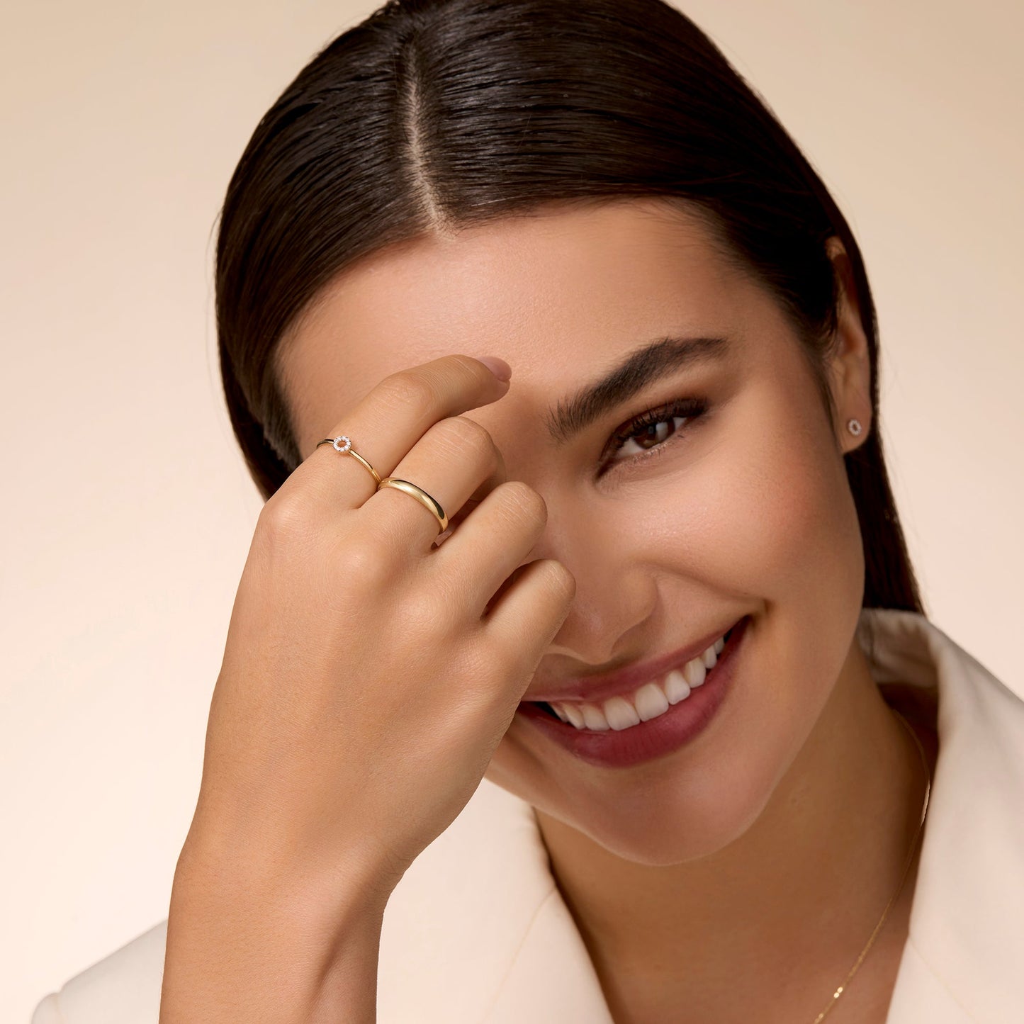 Diamond Open Halo Ring (0.06 ct)