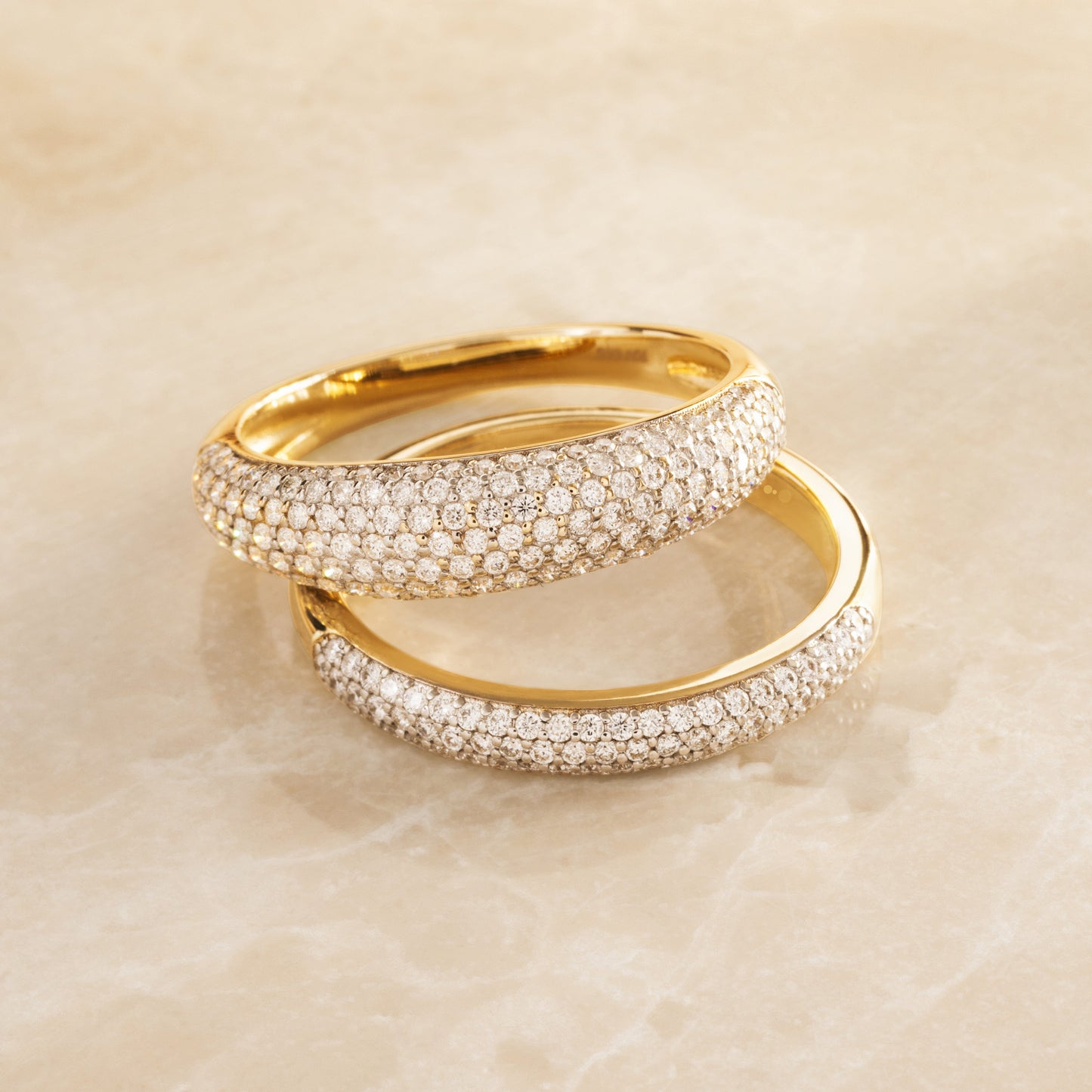 Pav¨¦ Diamond Dome Ring (0.50 ct)