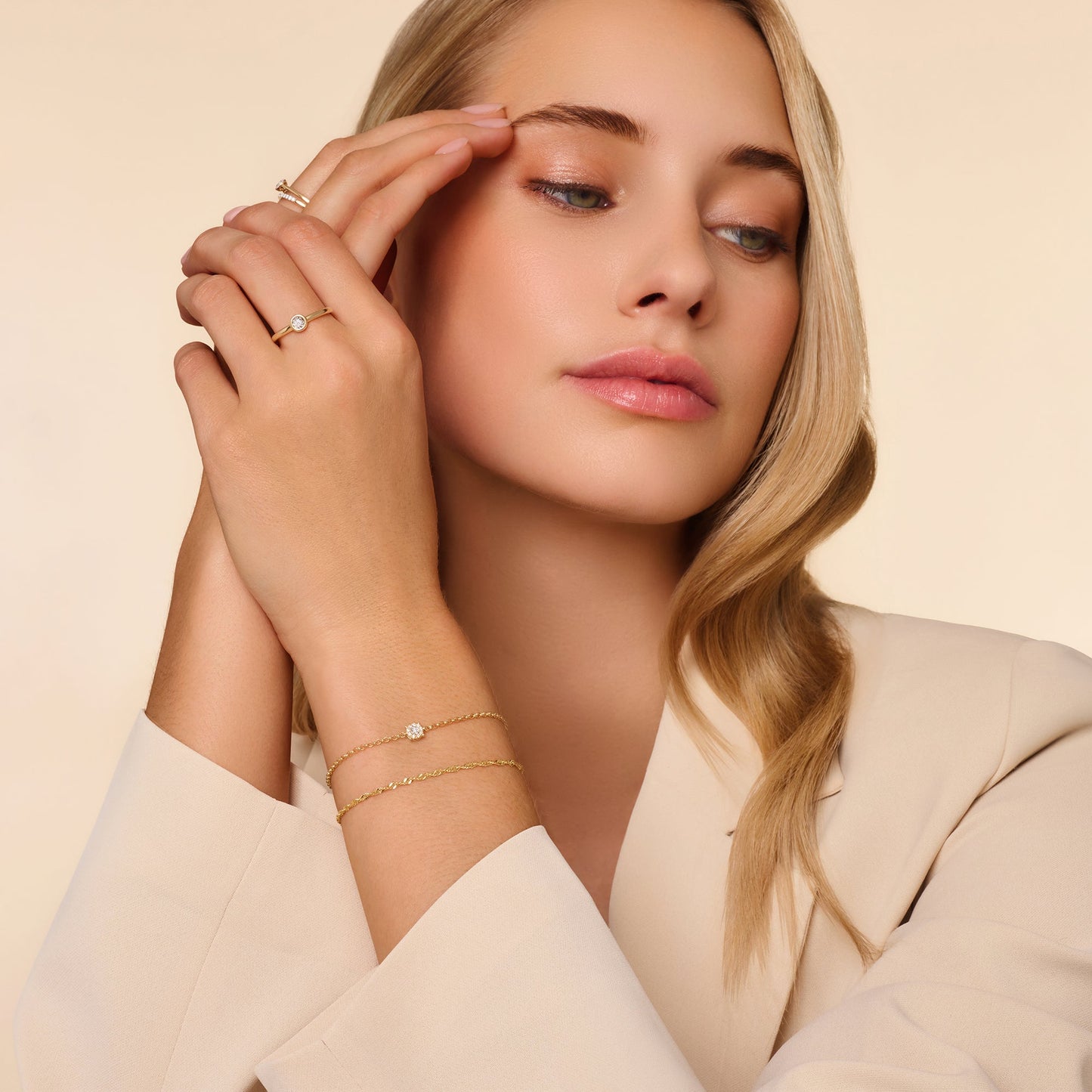 Slim Twisted Rope Bracelet