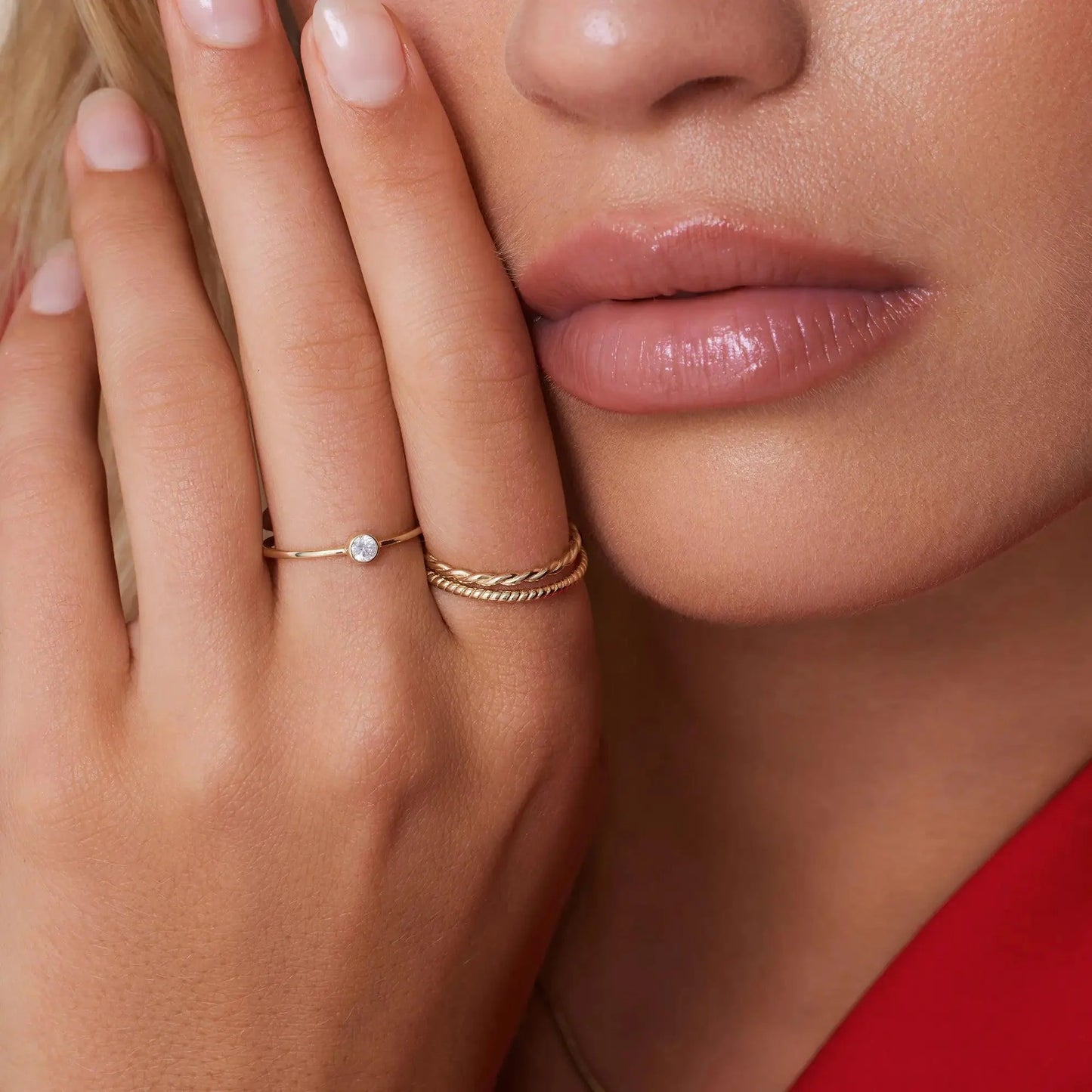 Twisted Stacker Ring