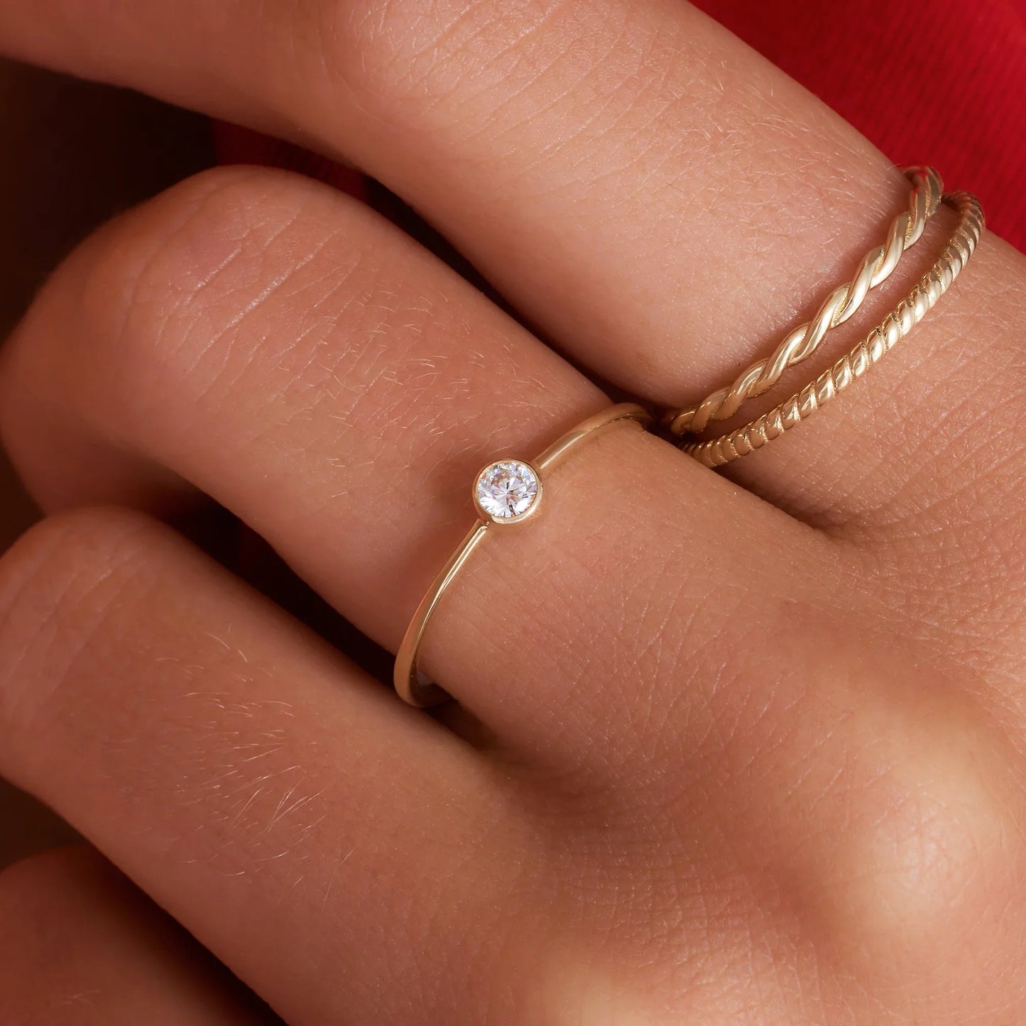 Moissanite Ring
