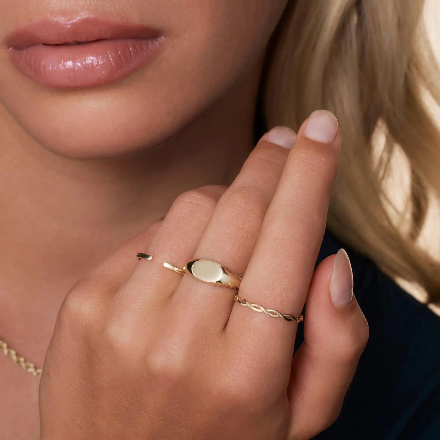 Braided Stacker Ring