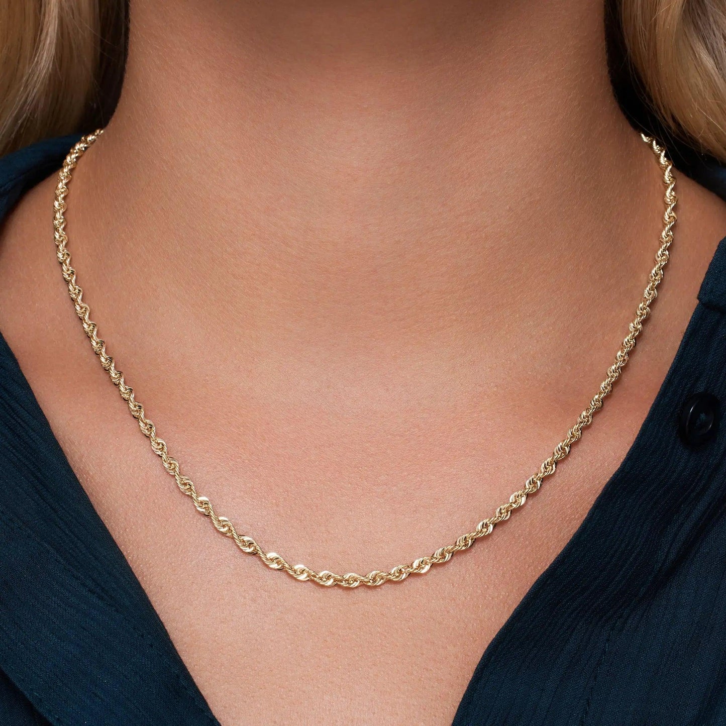 Twisted Rope Necklace
