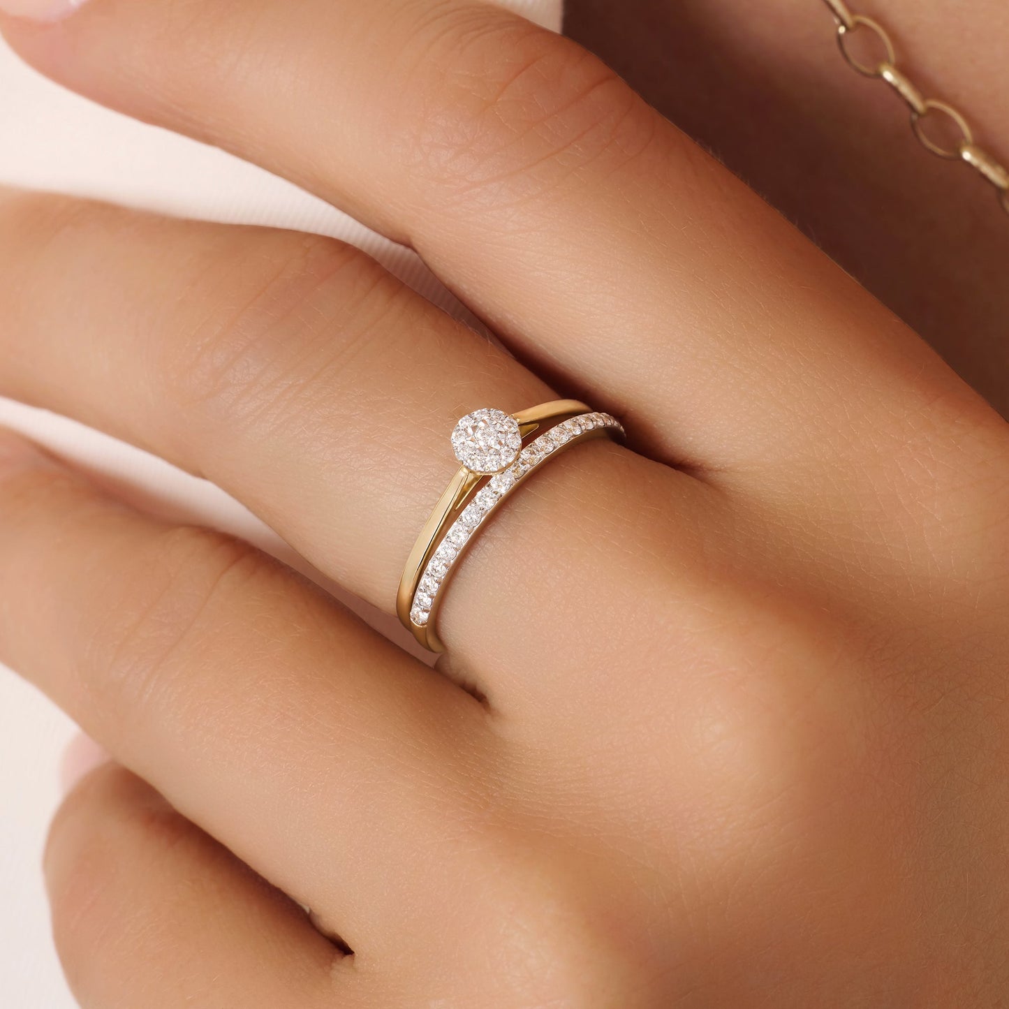 Diamond Alliance Ring (0.16 ct)