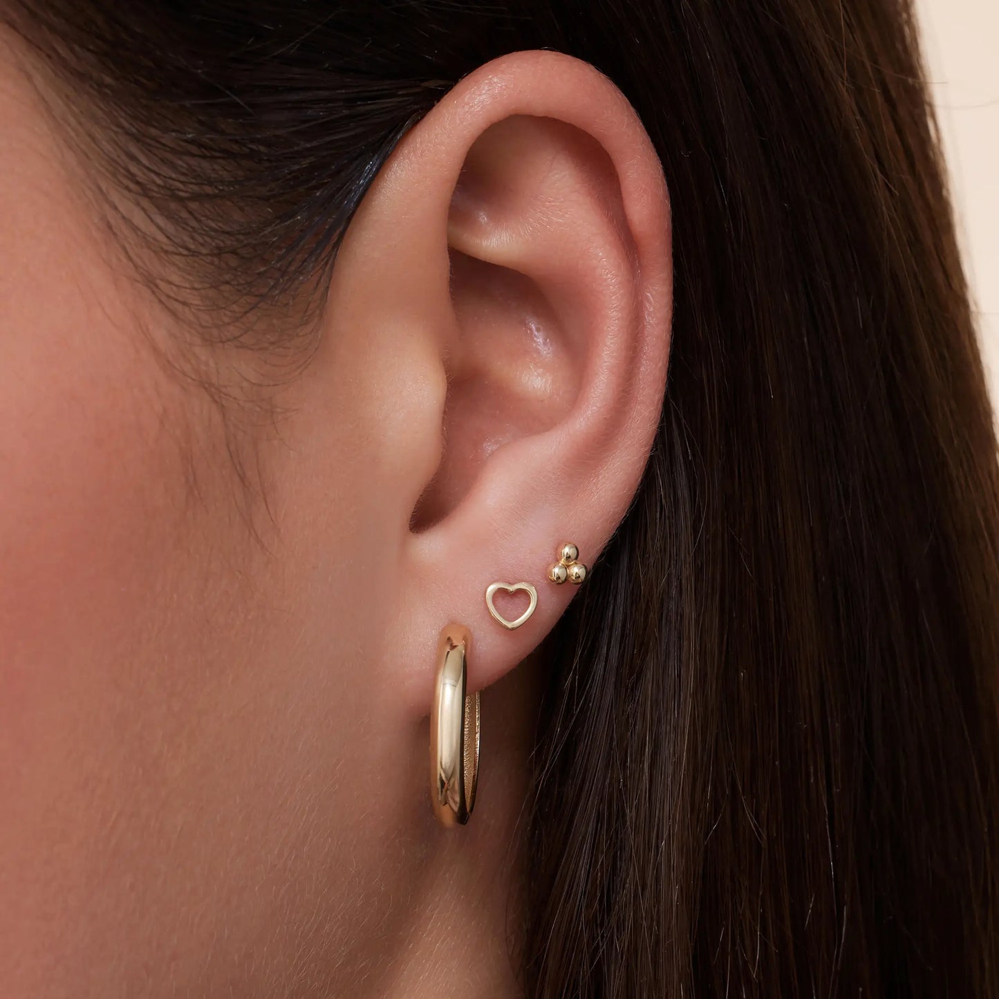 Open Heart Studs
