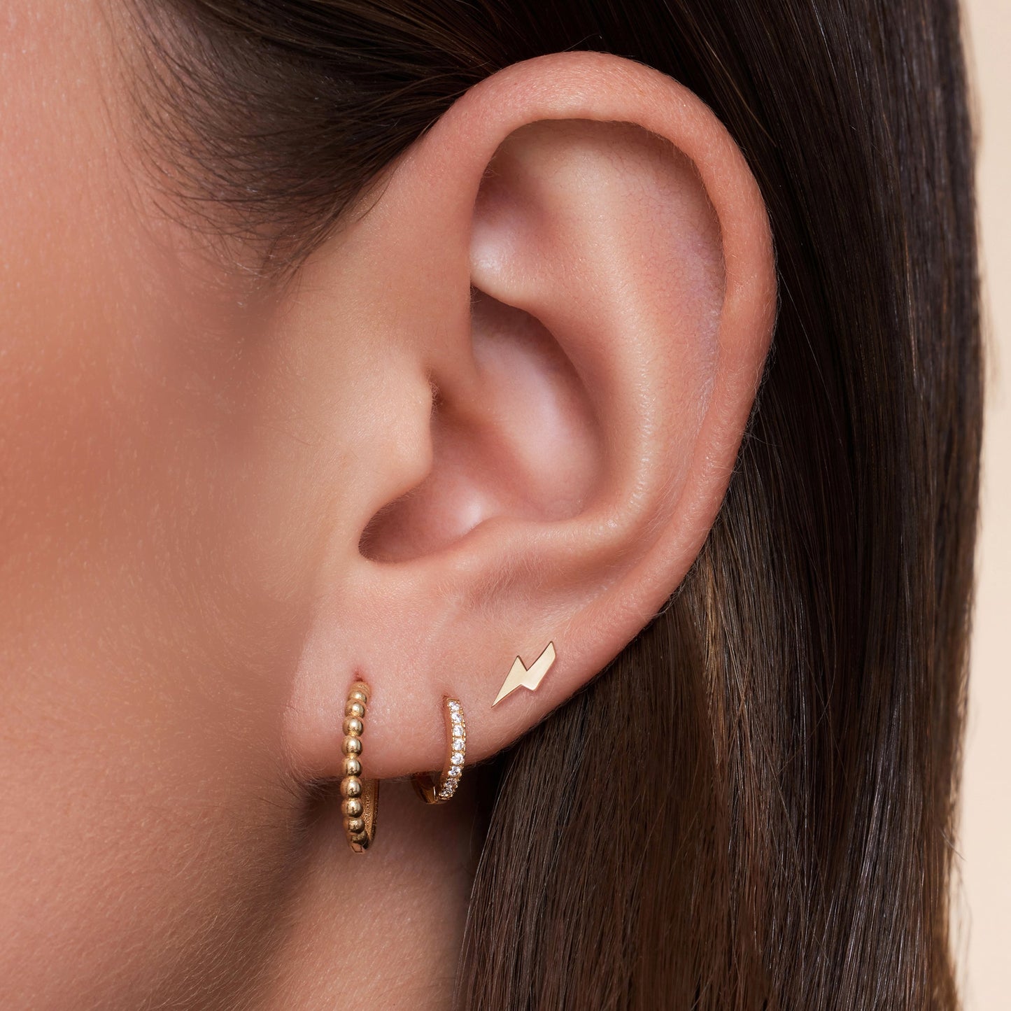 Lightning Bolt Studs