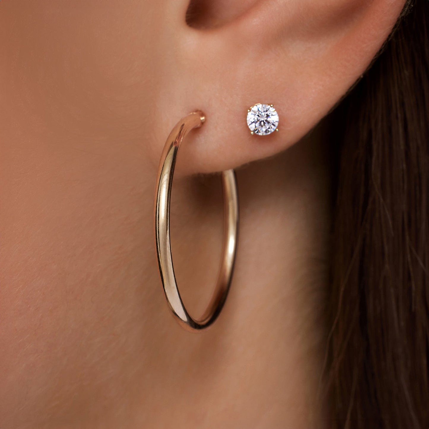 Tube Large Hoops (30mm)