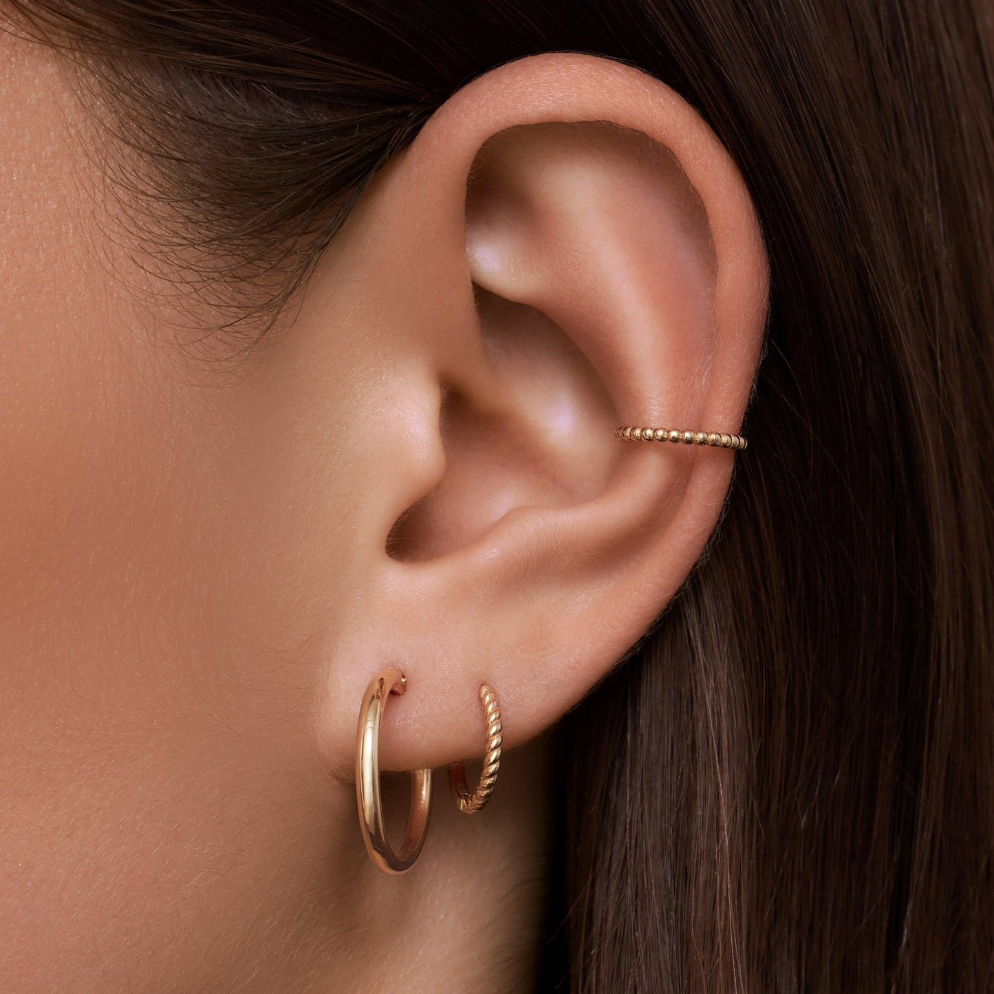 Tube Small Hoops (18mm)