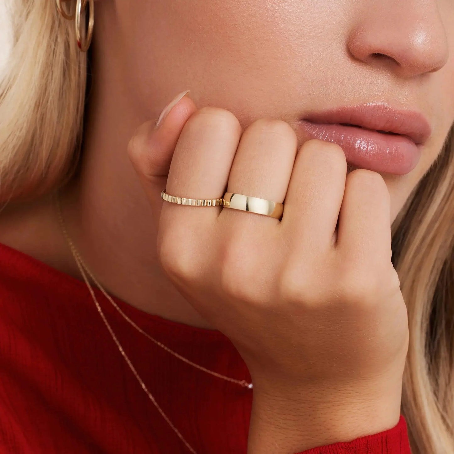 5 mm Bold Curve Band Ring