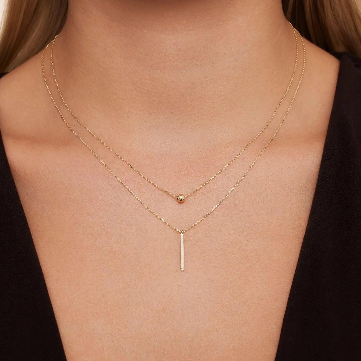 Sphere Pendant Necklace