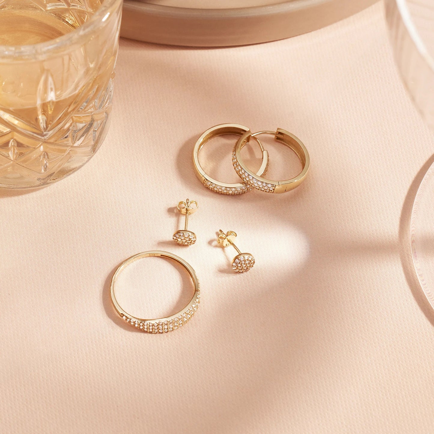 Moissanite Signet Ring