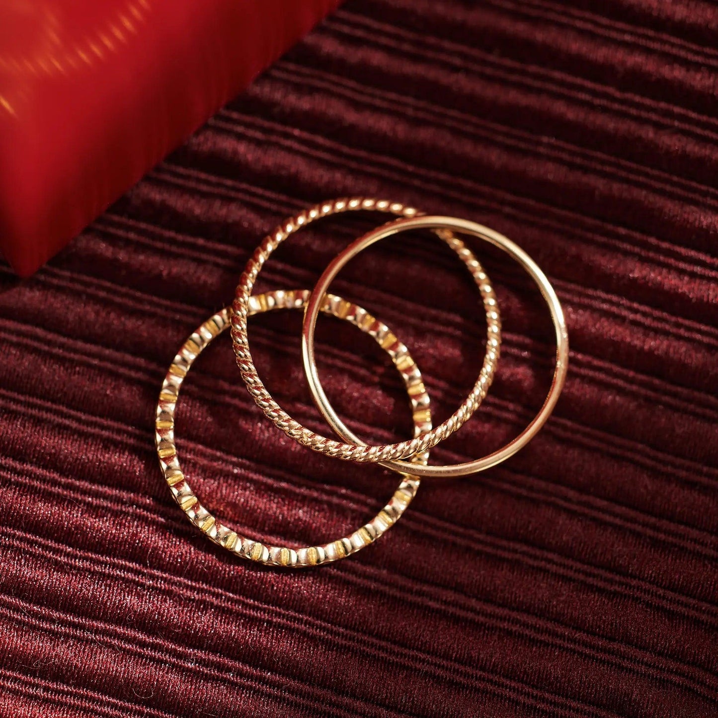 Essential Twisted Stacker Ring