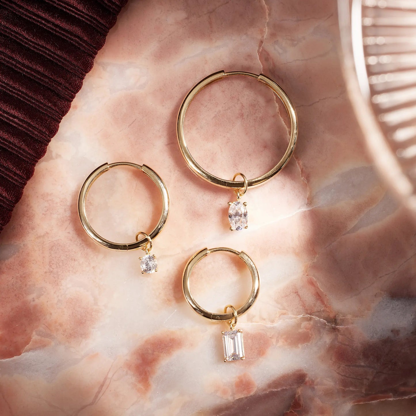 Bold Medium Hoops (19mm)