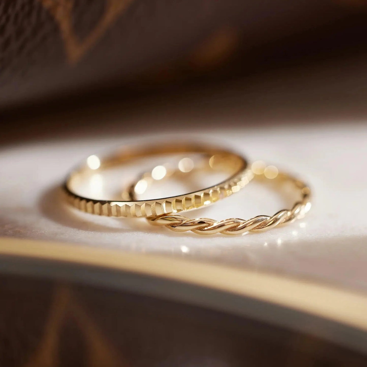 Twisted Stacker Ring