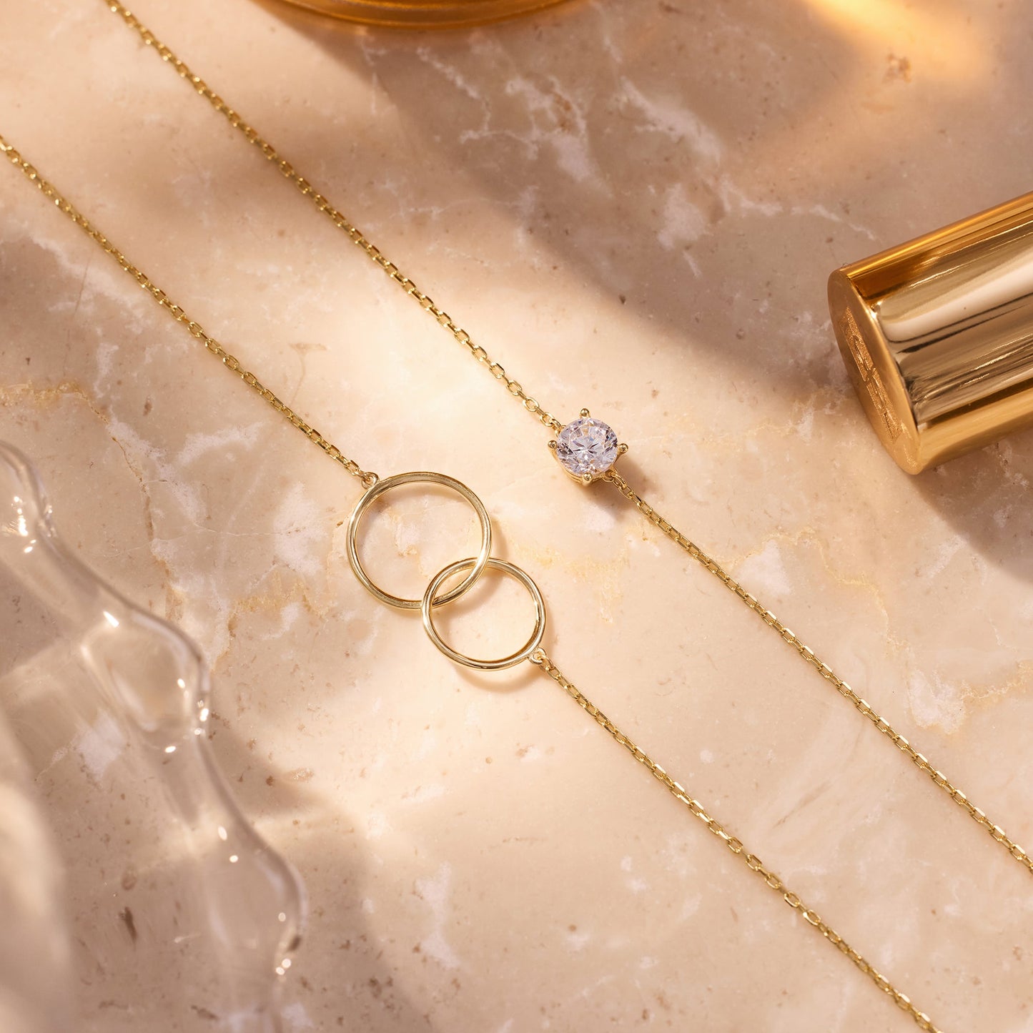 Round Cut Moissanite Bracelet