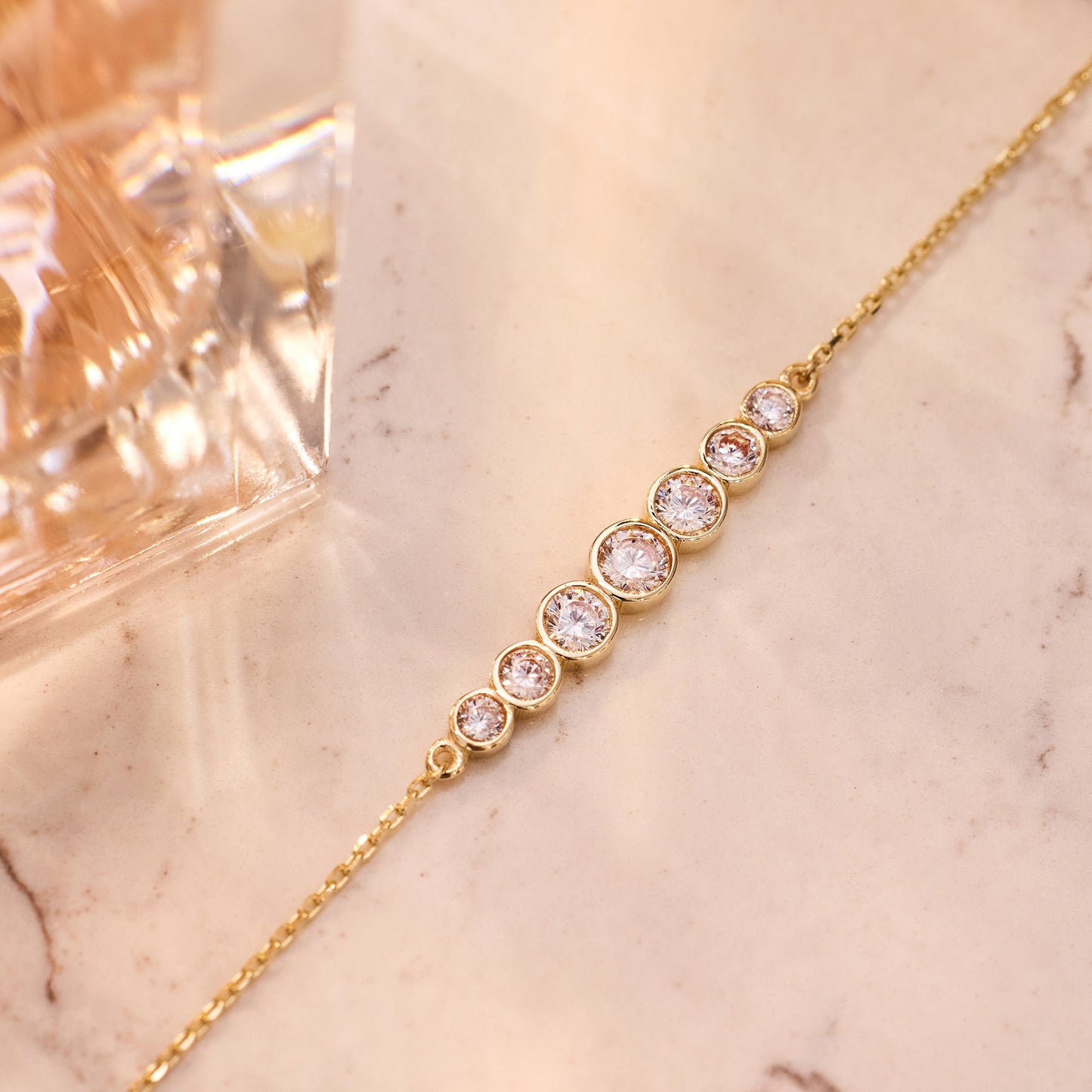 Moissanite Trail Bracelet