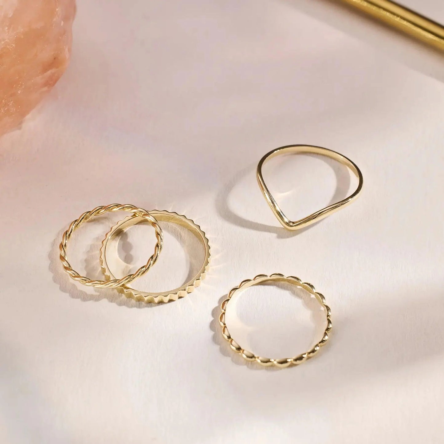 Twisted Stacker Ring