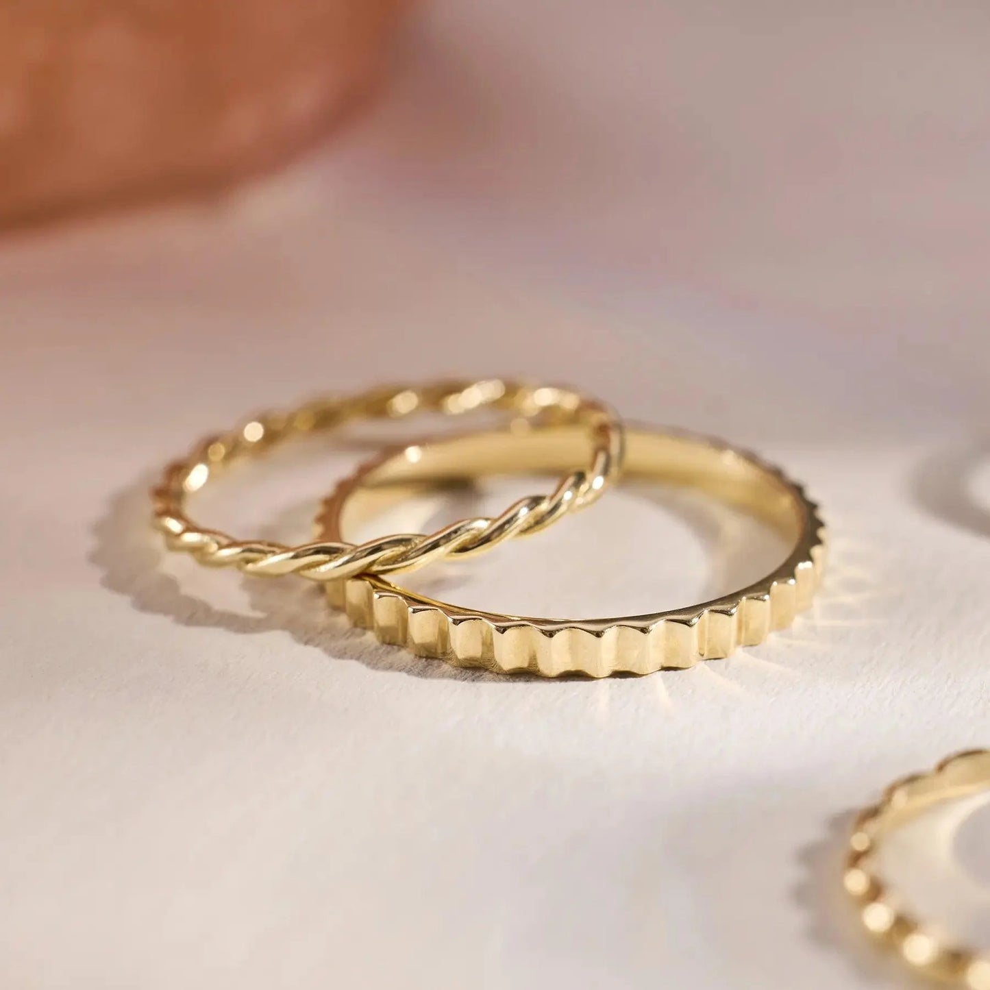 Twisted Stacker Ring