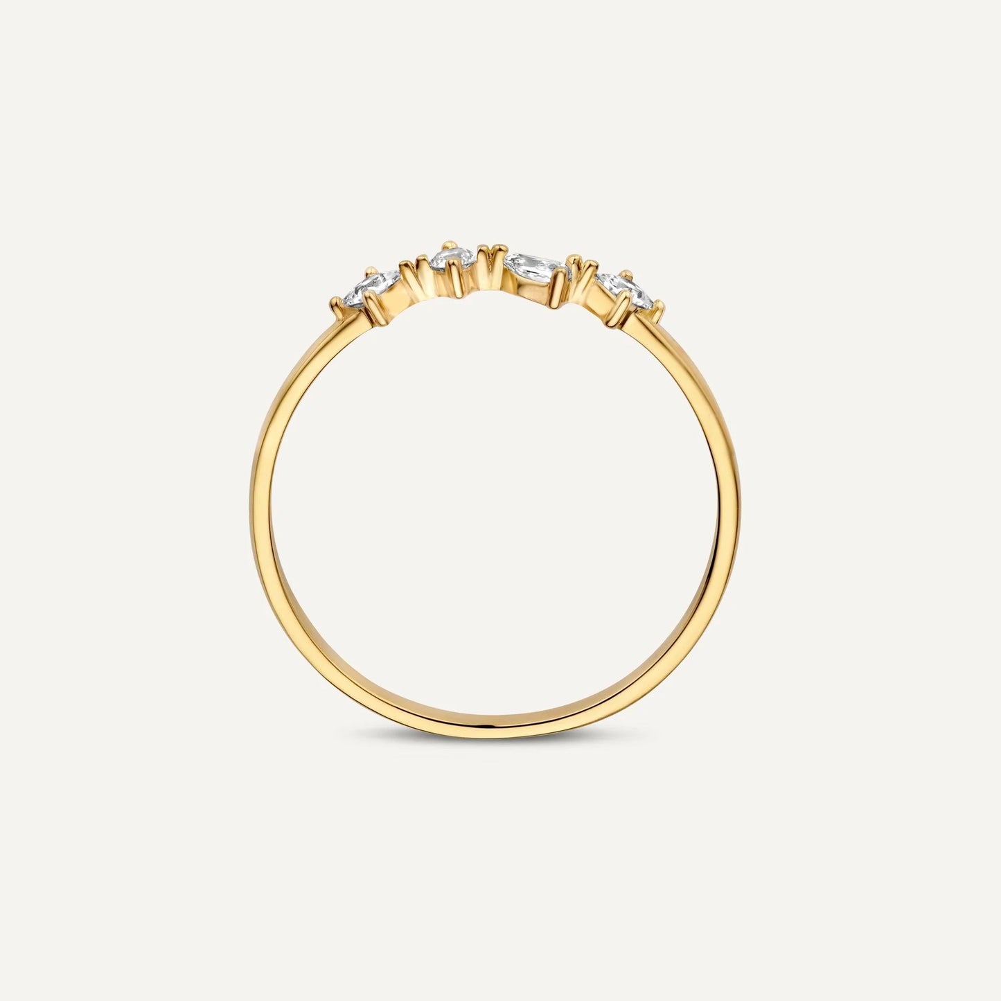 Dazzling Moissanite Statement Ring