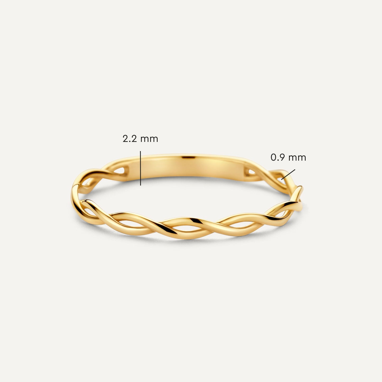 Braided Stacker Ring
