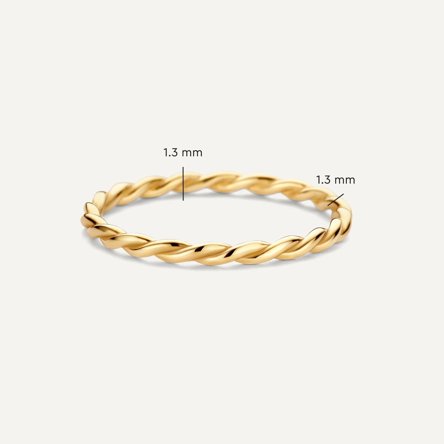 Twisted Stacker Ring