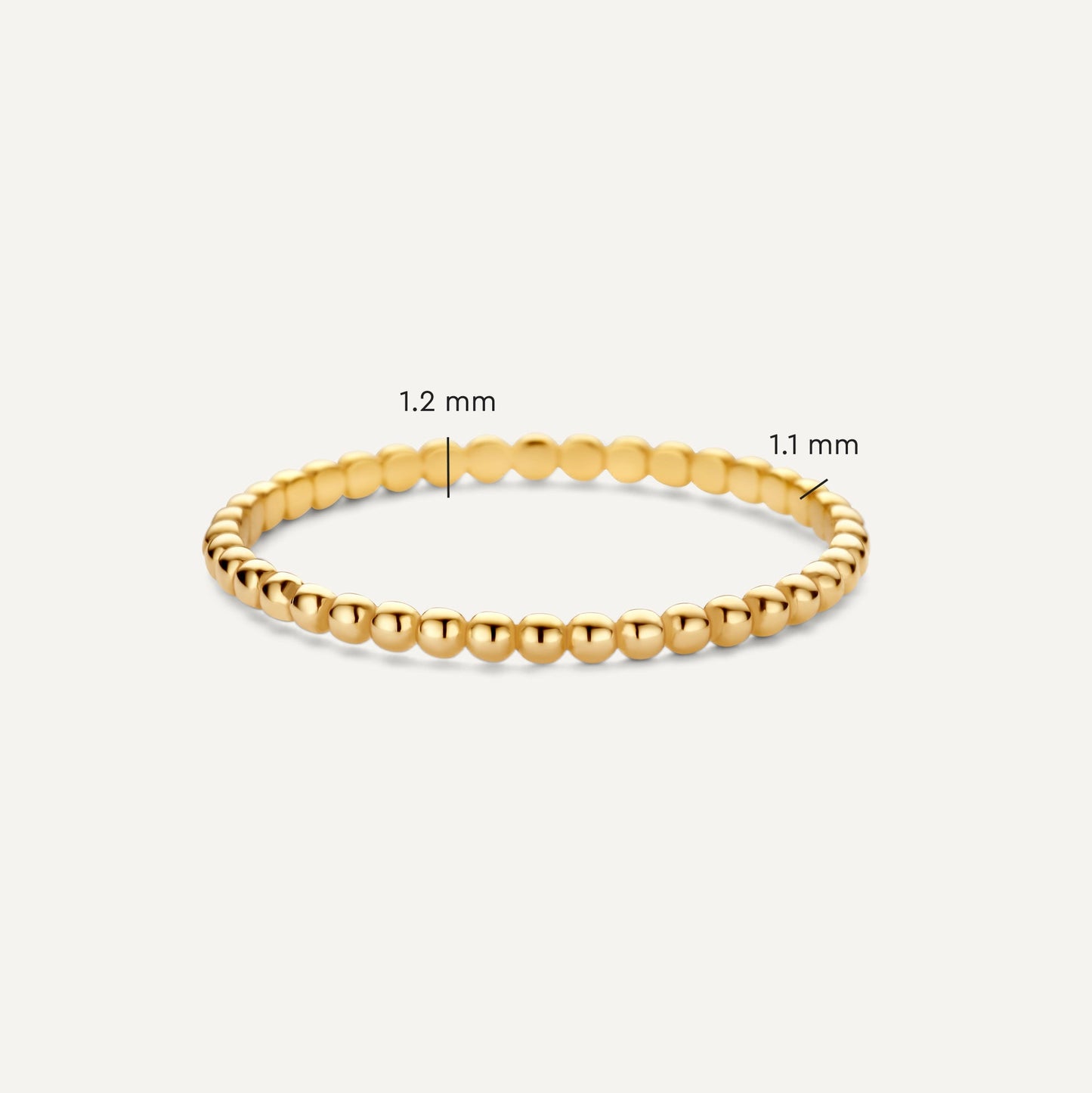 Beaded Stacker Ring