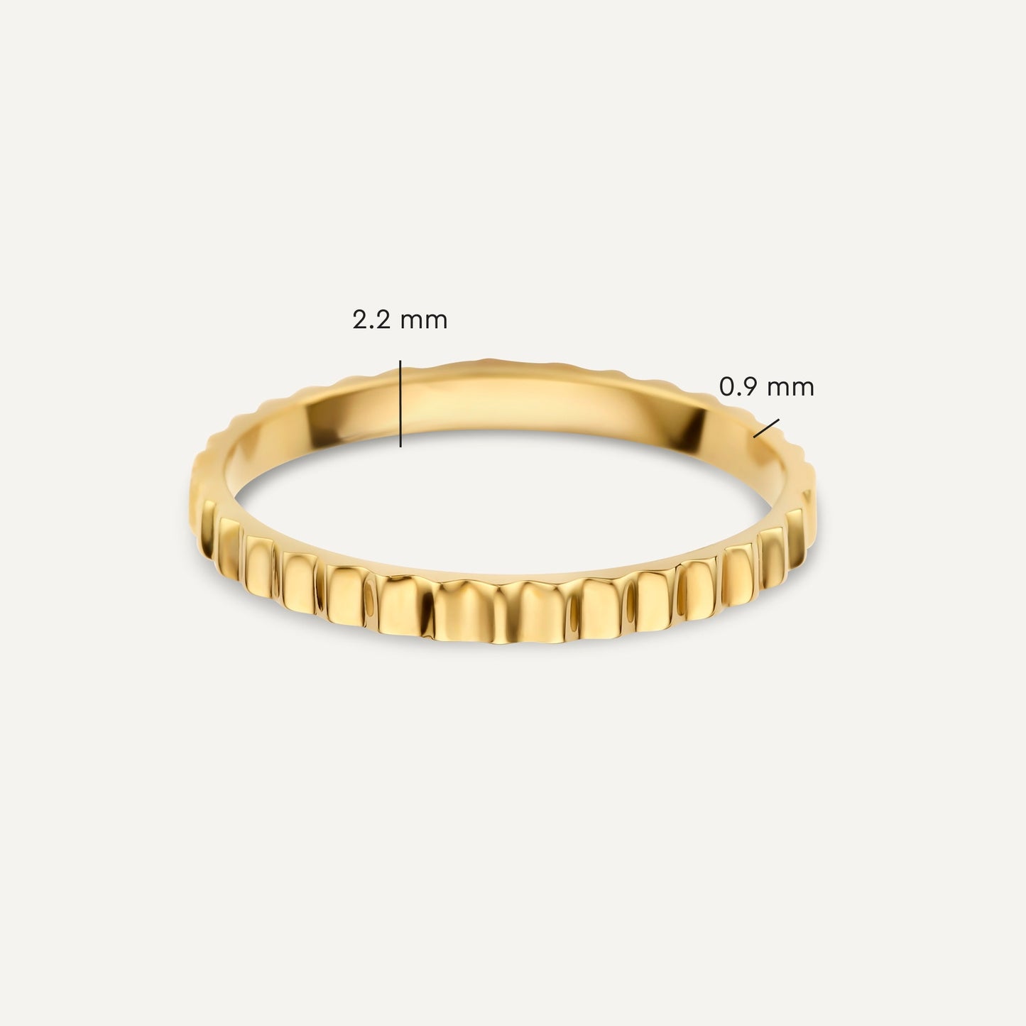 Eternity Line Band Ring