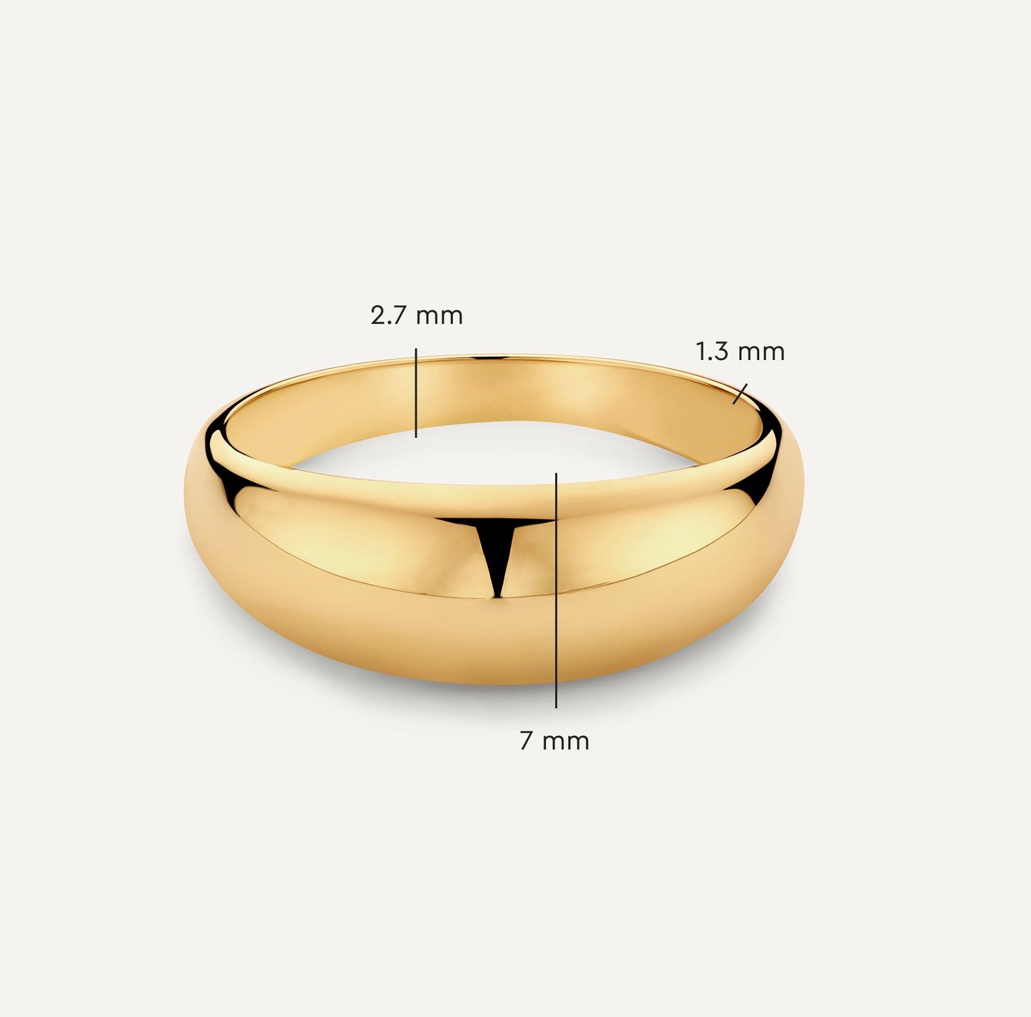 Bold Dome Ring