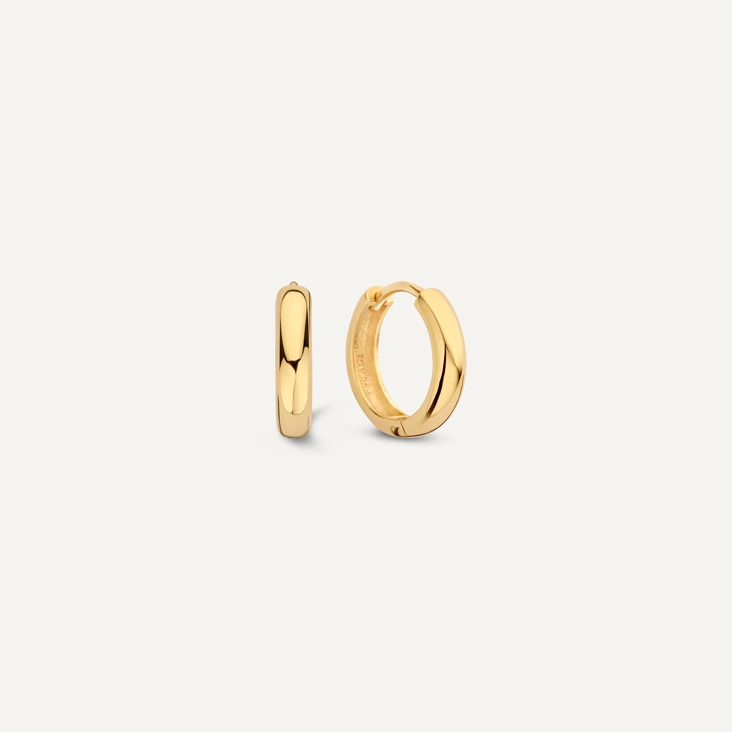 Bold Huggie Hoops (13mm)