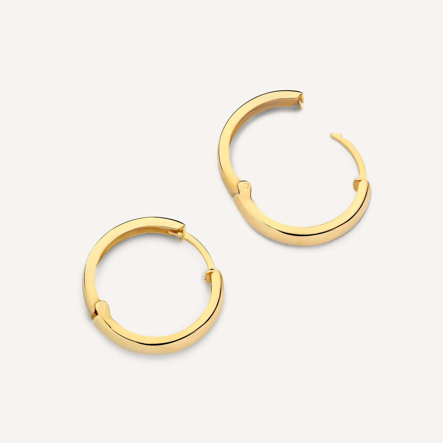 Chunky Medium Hoops (18mm)