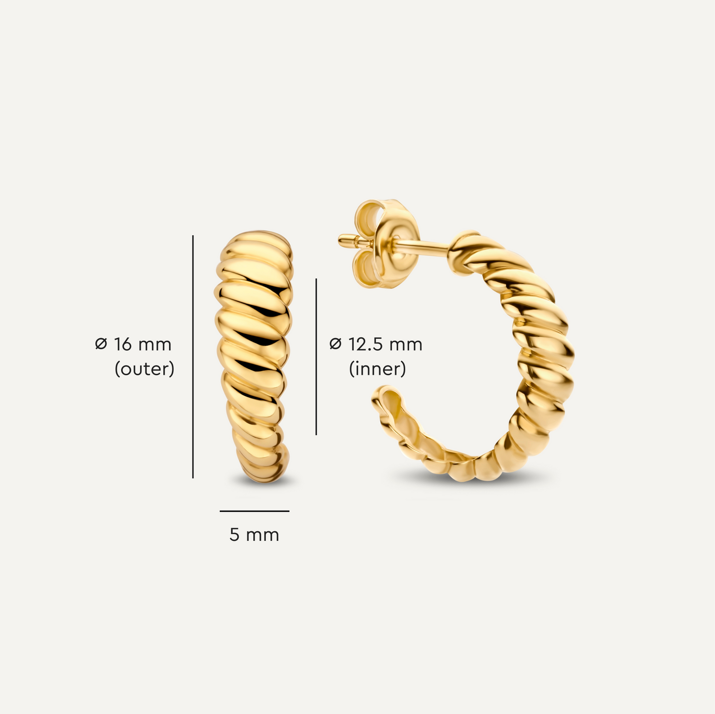 Croissant Dome Hoops