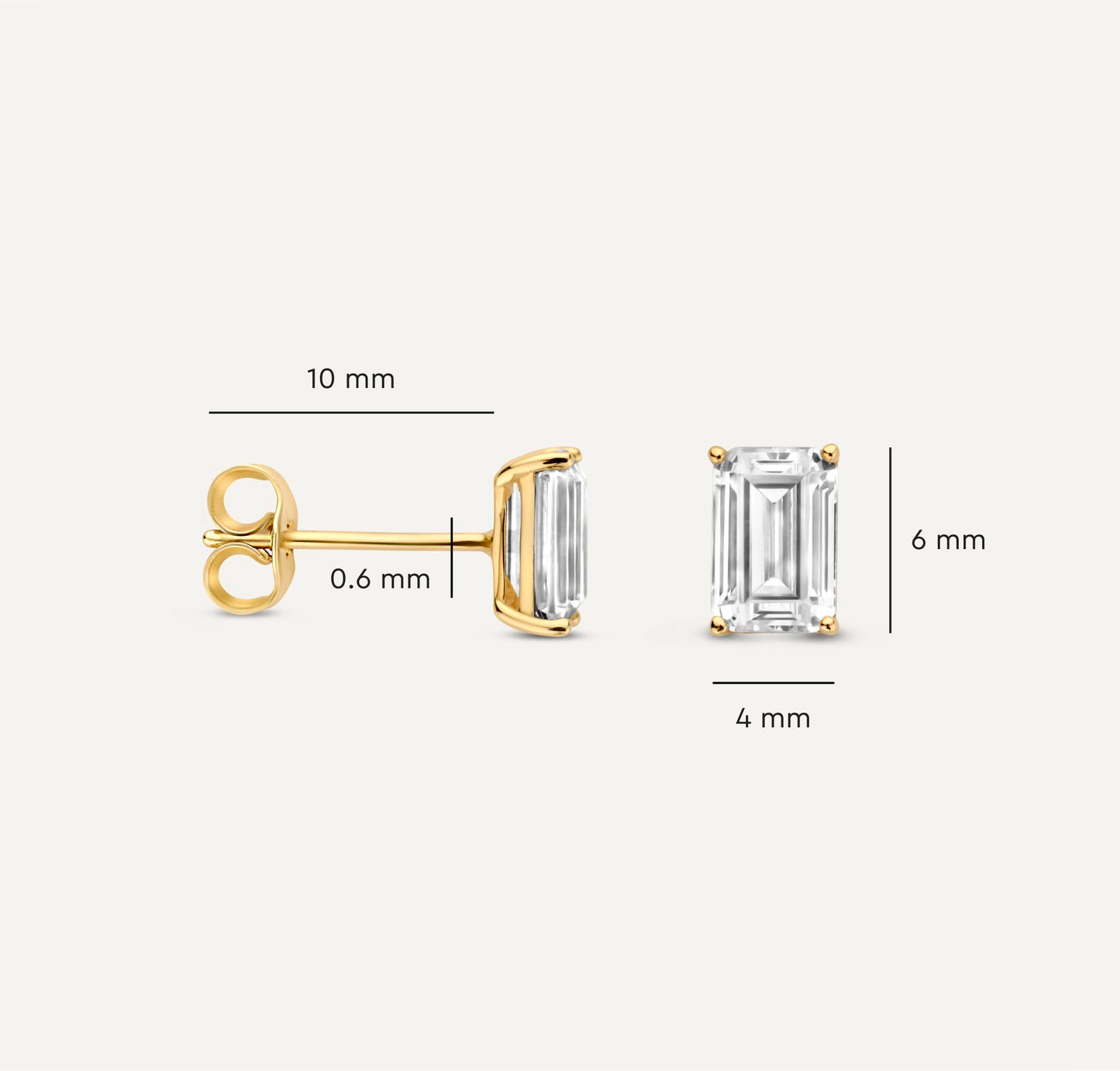 Pav¨¦ Zirconia Large Hoops Earrings Set