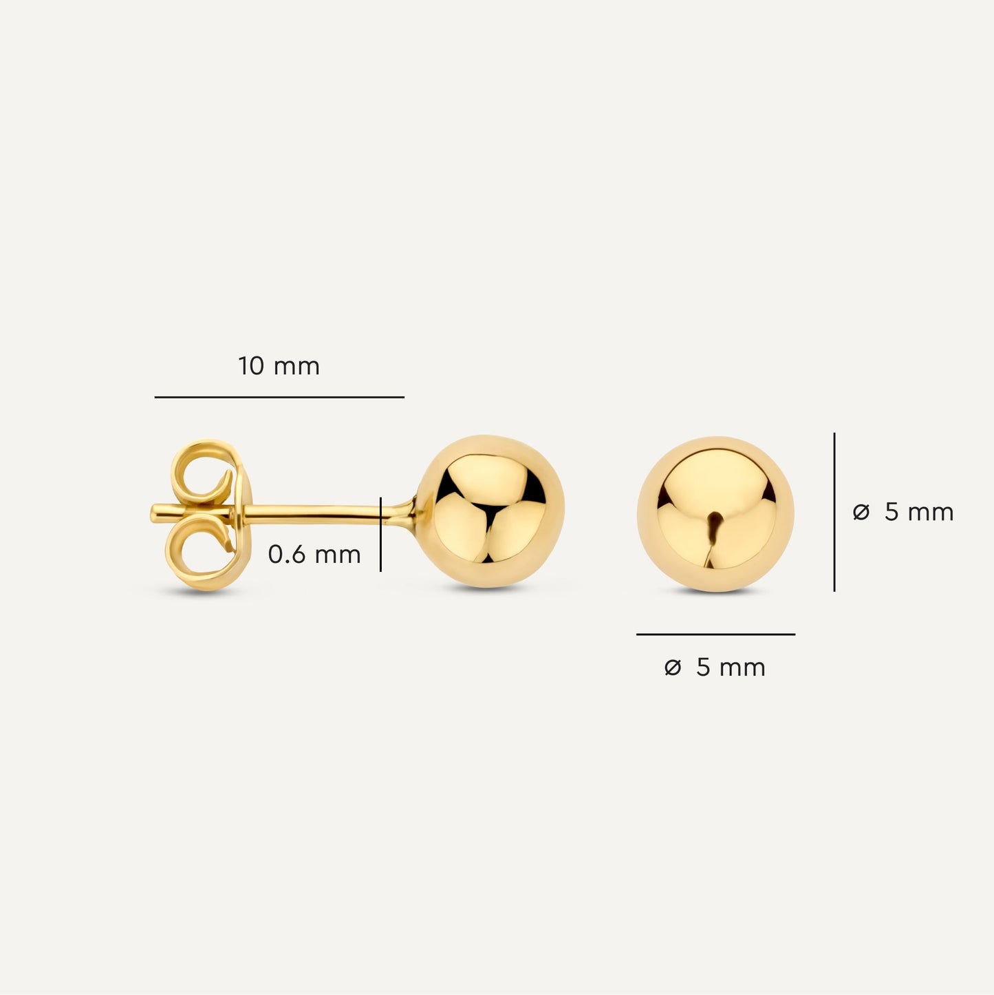 Bold Sphere Studs