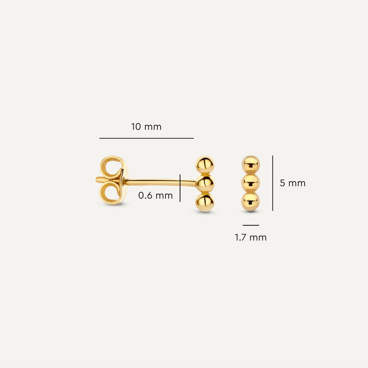 Spheres Bar Studs