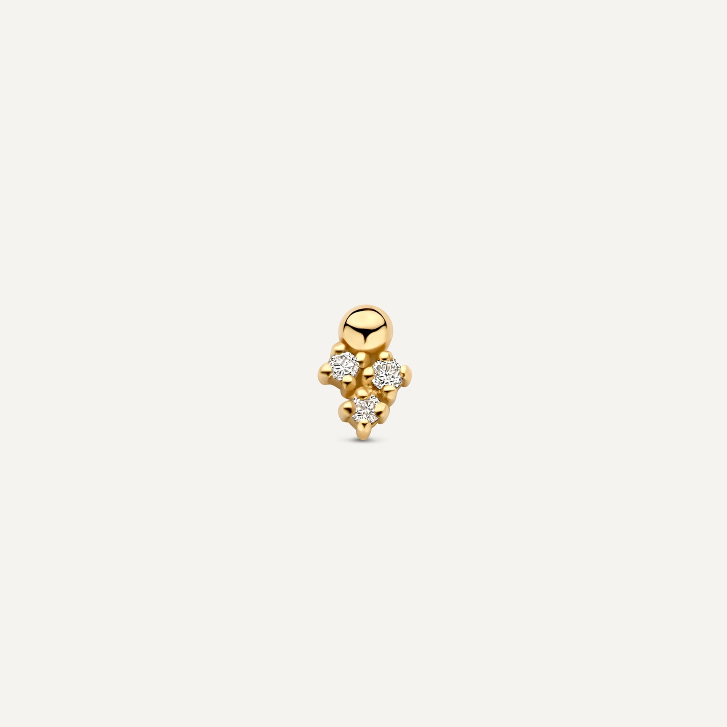 Diamond Sphere Cluster Piercing (0.02 ct)