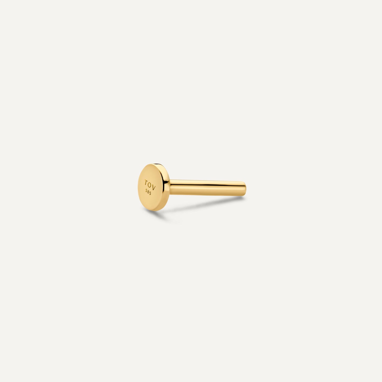 Threaded Diamond Bezel Set Piercing (0.03 ct)