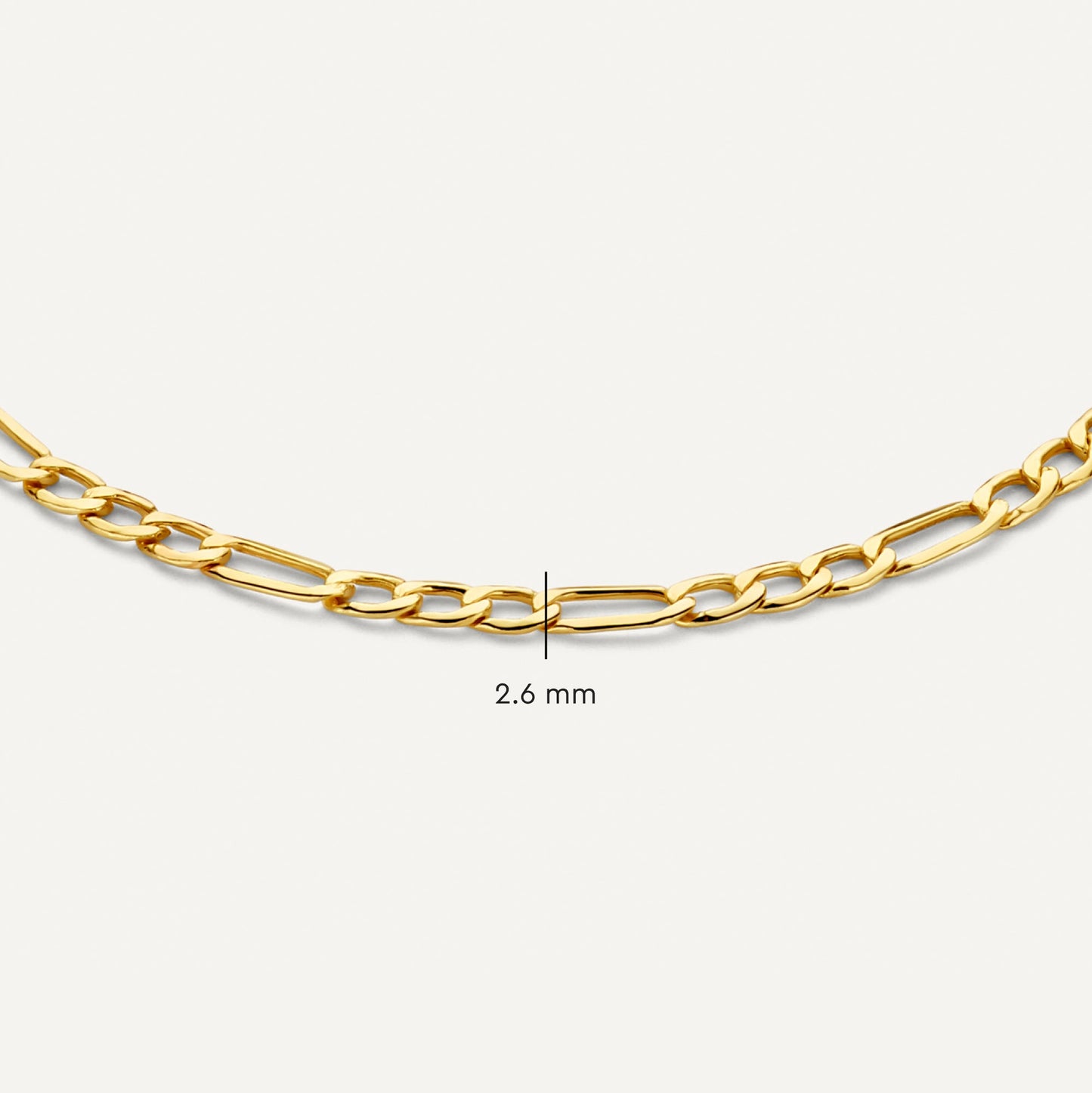 Figaro Chain Bracelet