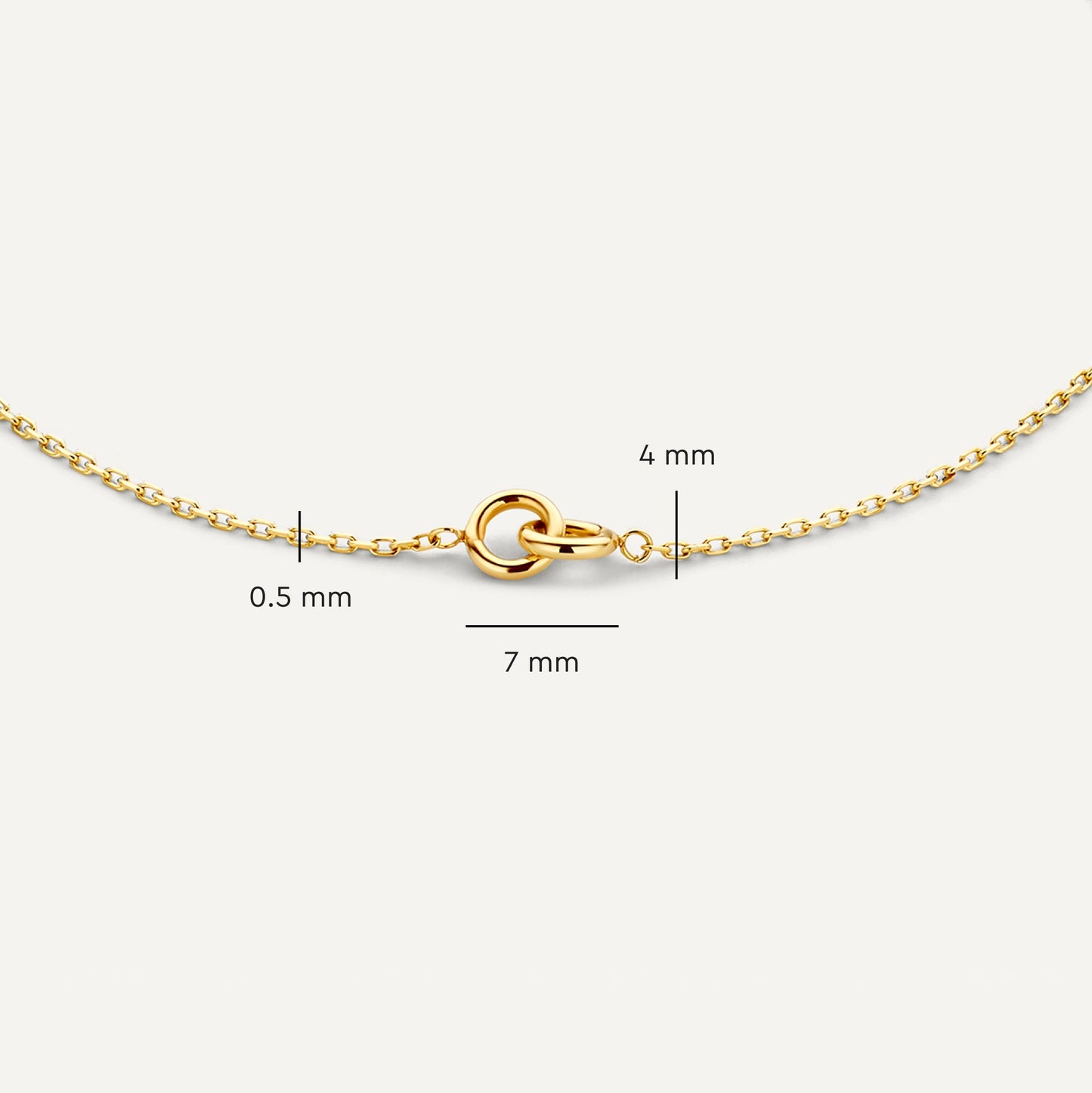 Bold Linked Infinity Bracelet