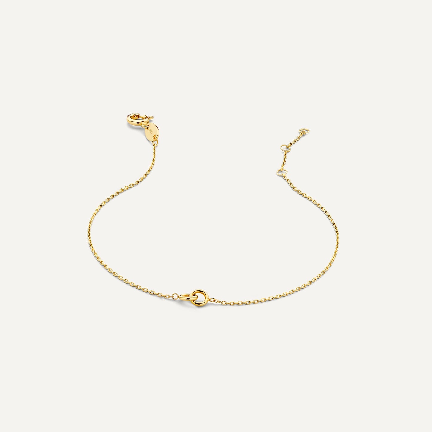 Bold Linked Infinity Bracelet