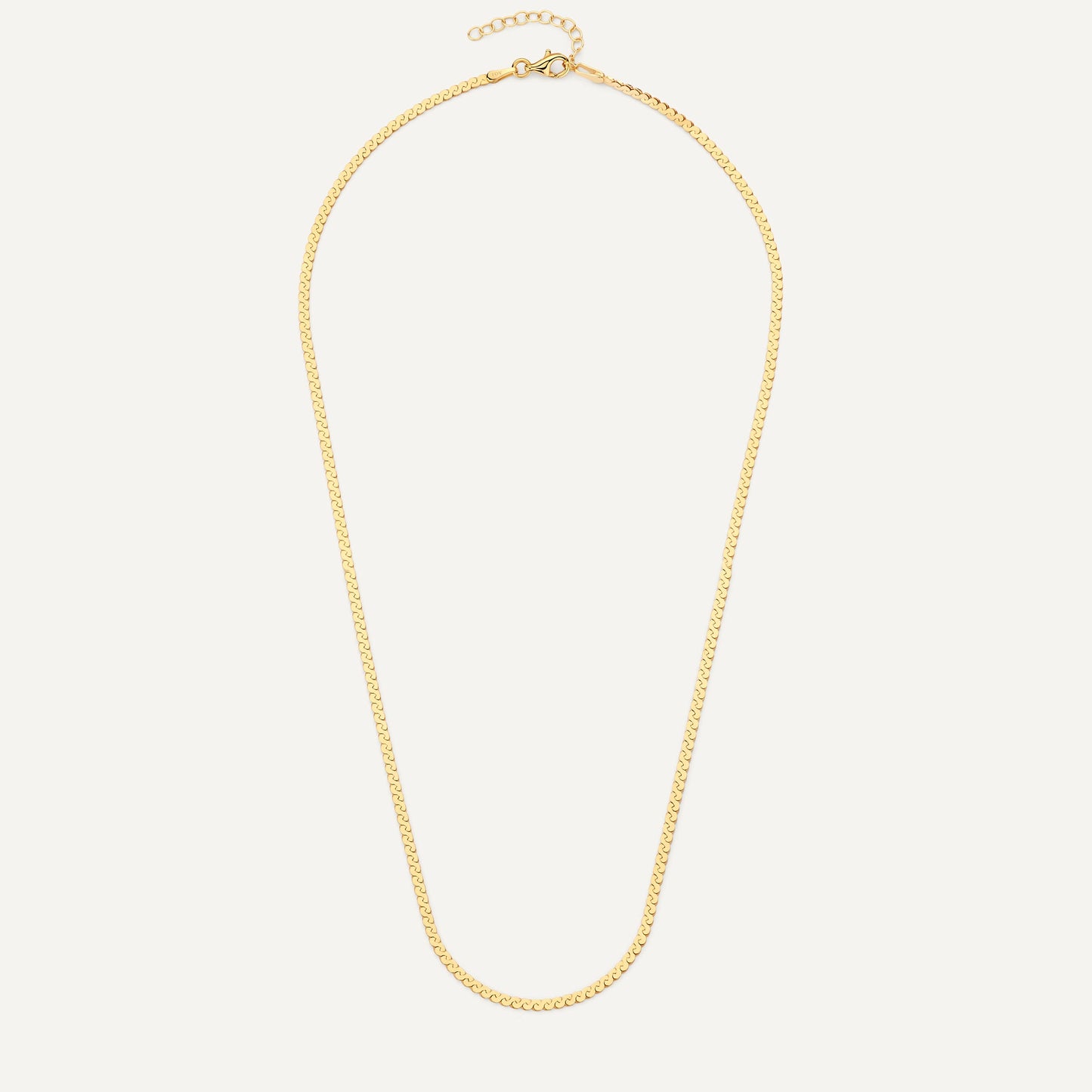 Serpentine Chain Necklace