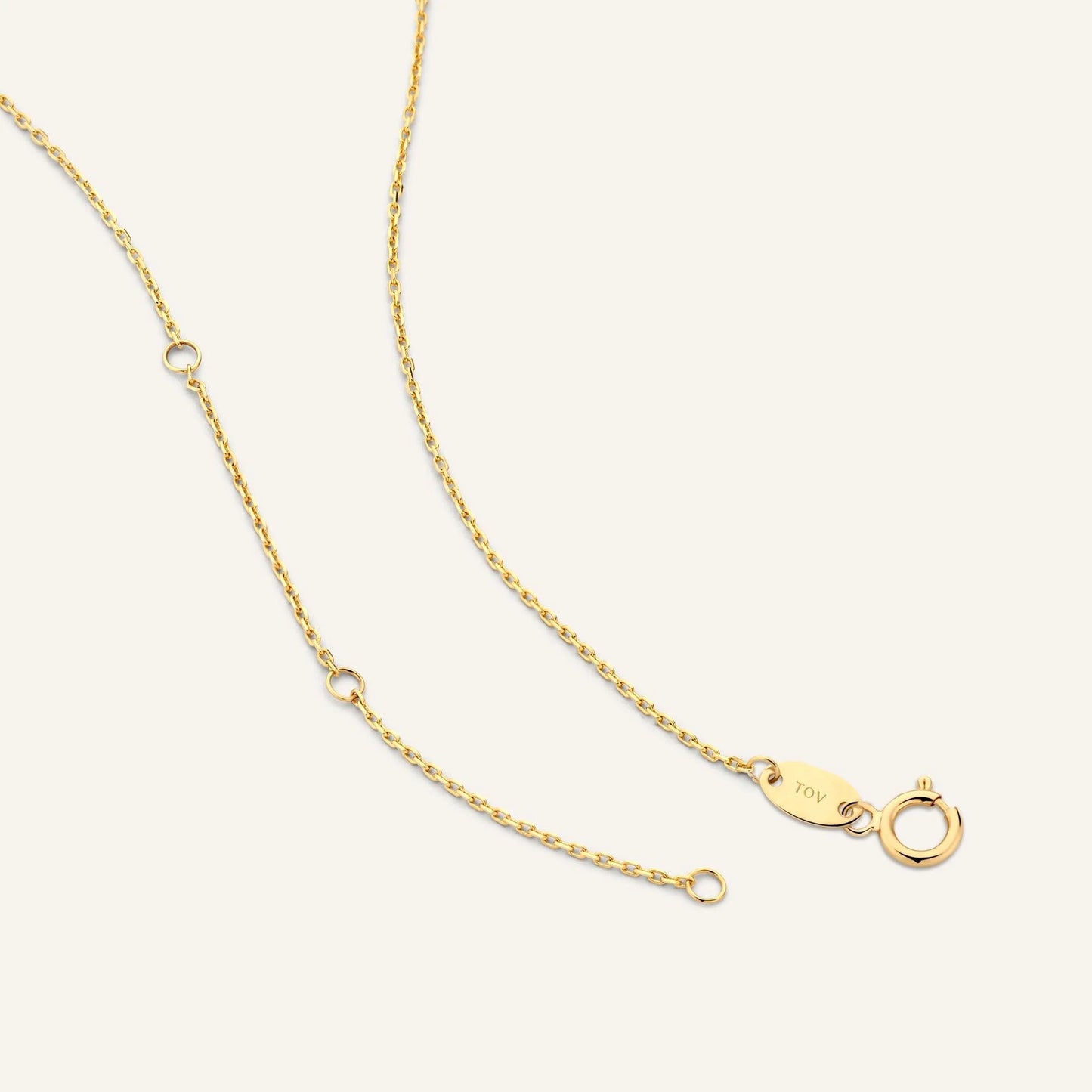Pav¨¦ Cubic Zirconia Linked Infinity Pendant Necklace