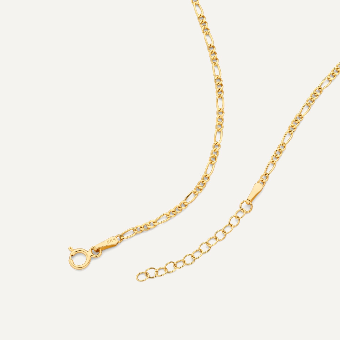 Slim Figaro Chain Necklace