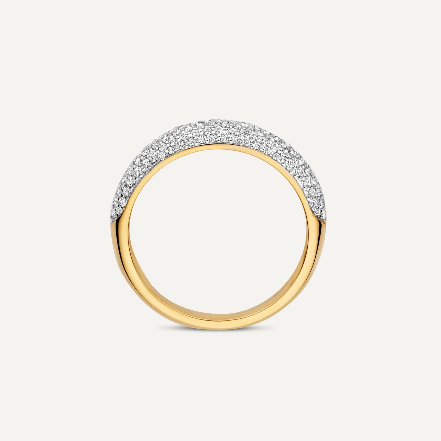 Pav¨¦ Diamond Dome Ring (0.50 ct)