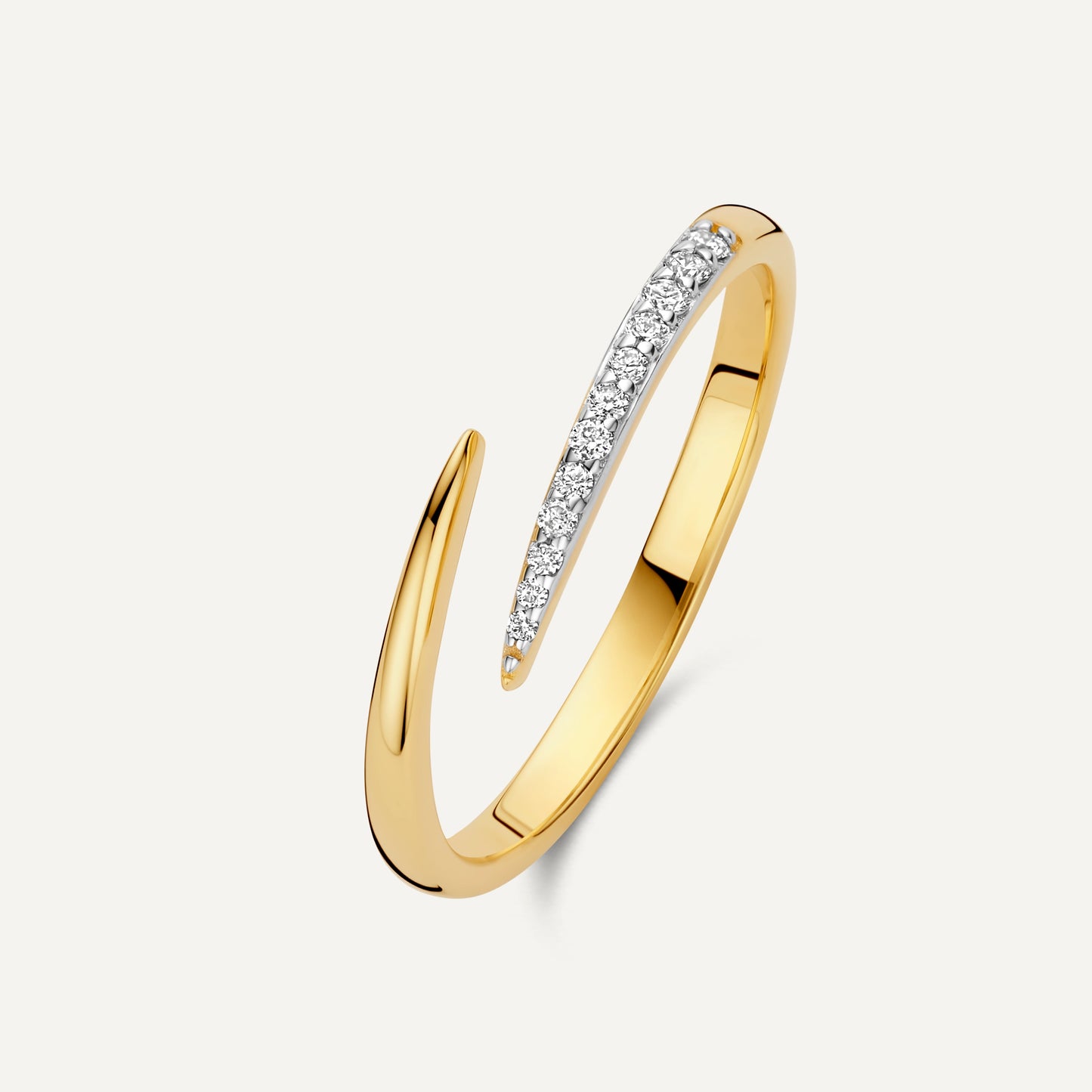 Diamond Claw Ring (0.04 ct)