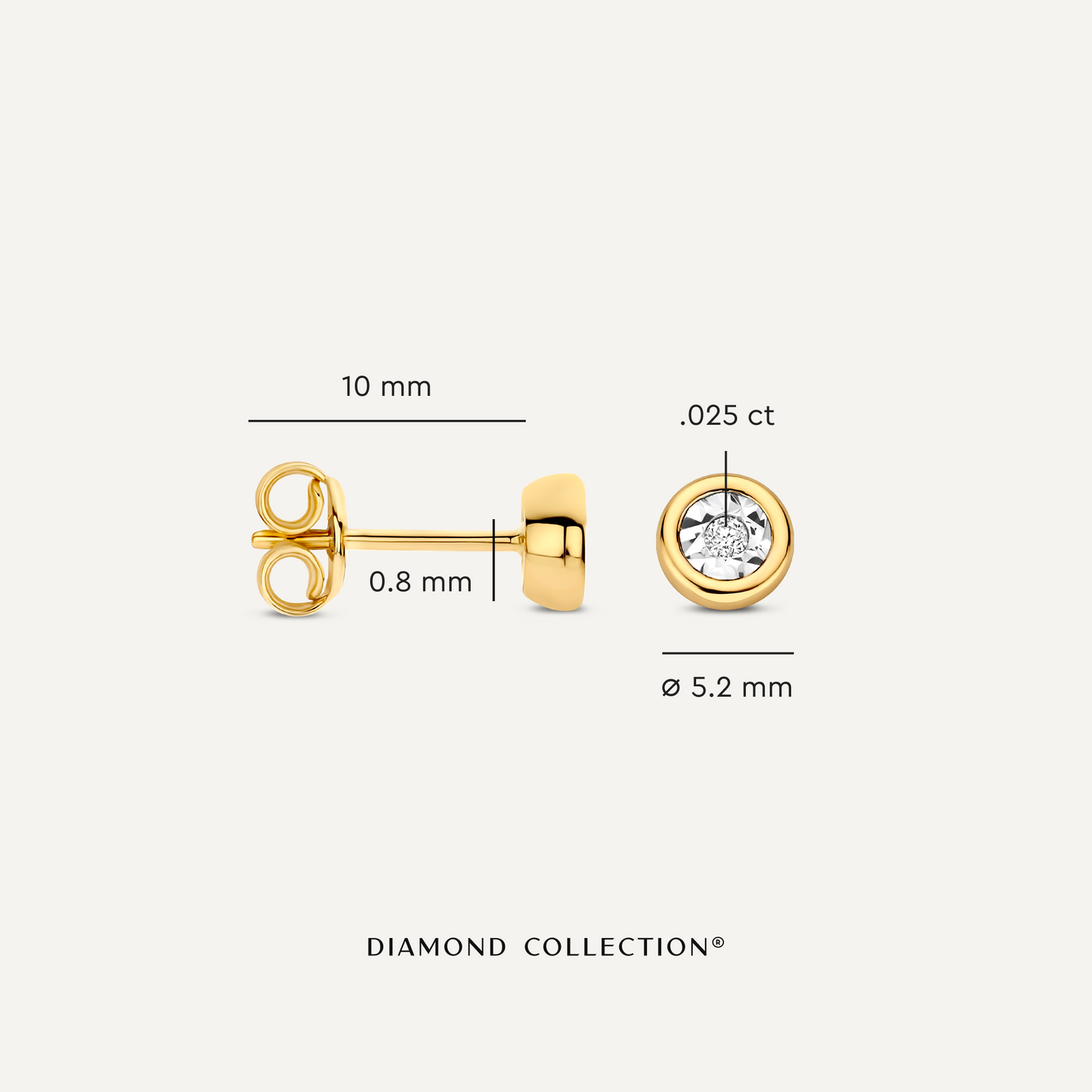 Diamond Studs (0.05 ct)